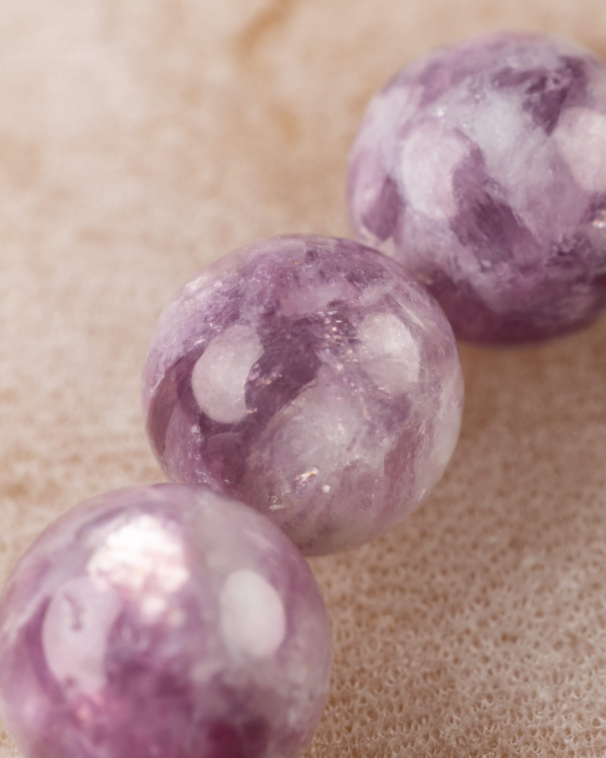 Pulsera de Turmalina Flor de Ciruela 8 mm - Firmeza Emocional