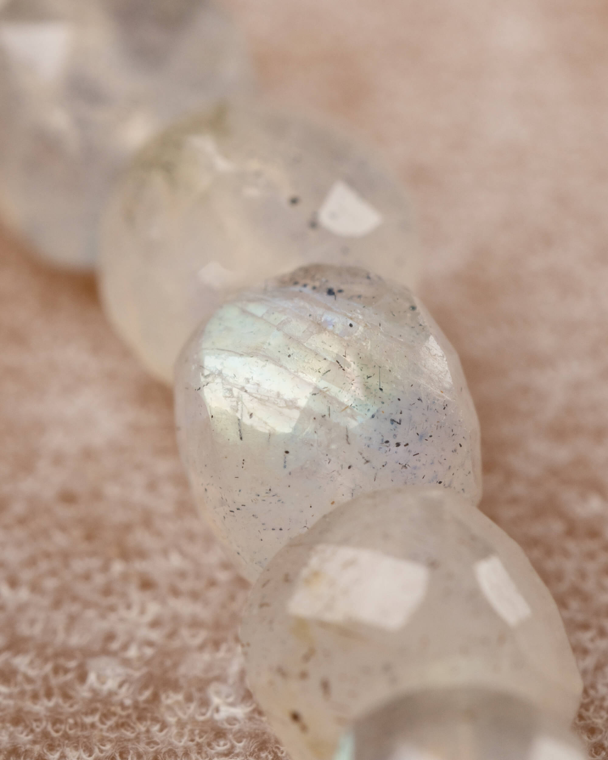 Pulsera de Labradorita Facetada 4 mm - Intuición y Destellos