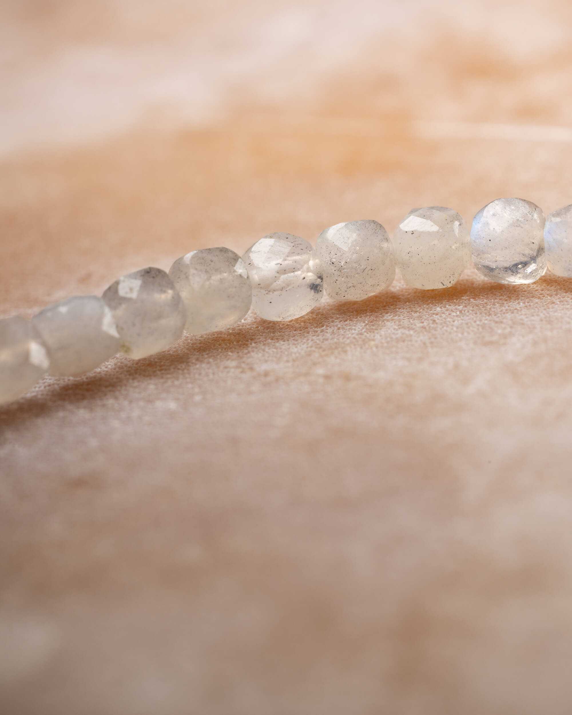 Pulsera de Labradorita Facetada 4 mm - Intuición y Destellos