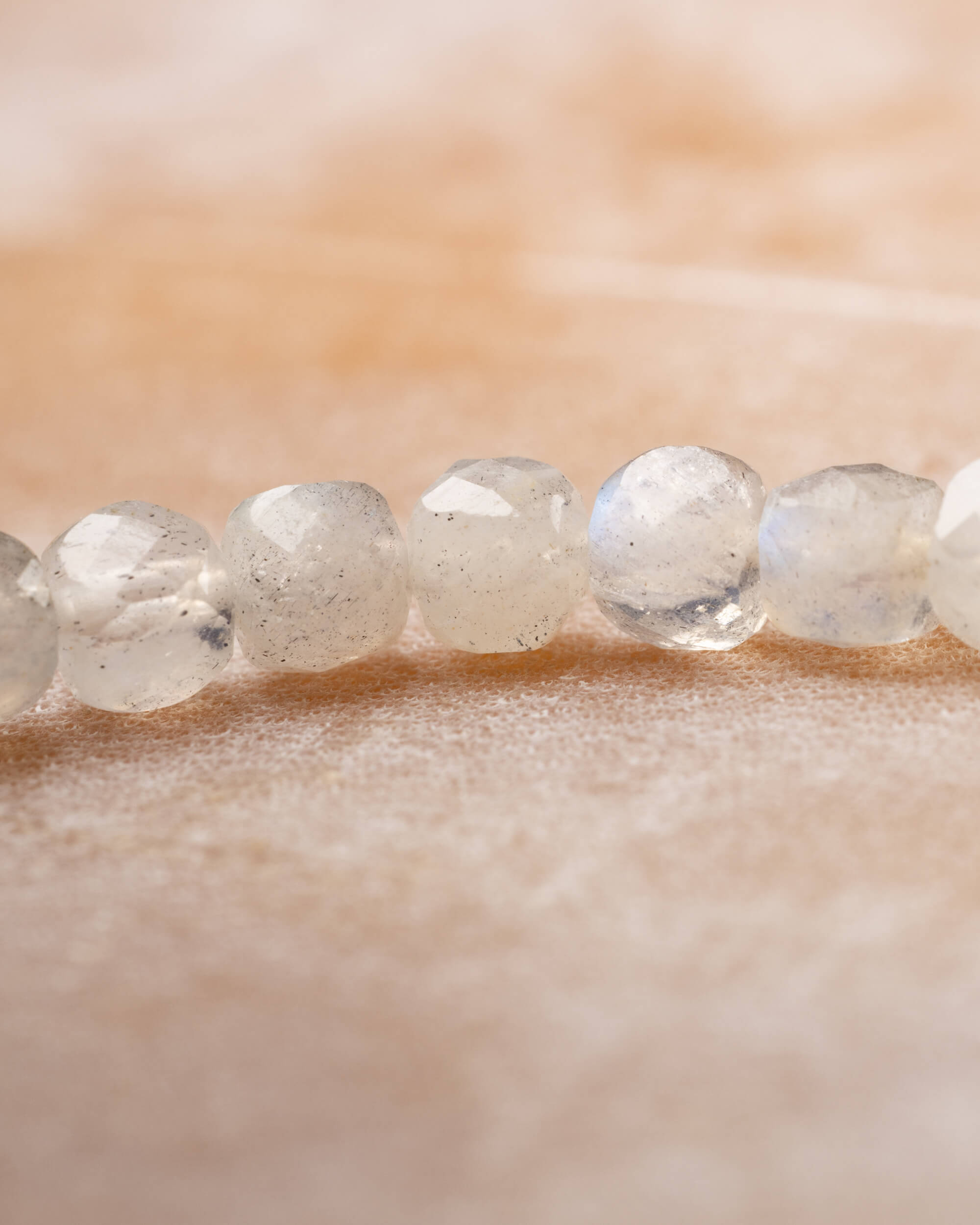 Pulsera de Labradorita Facetada 4 mm - Intuición y Destellos