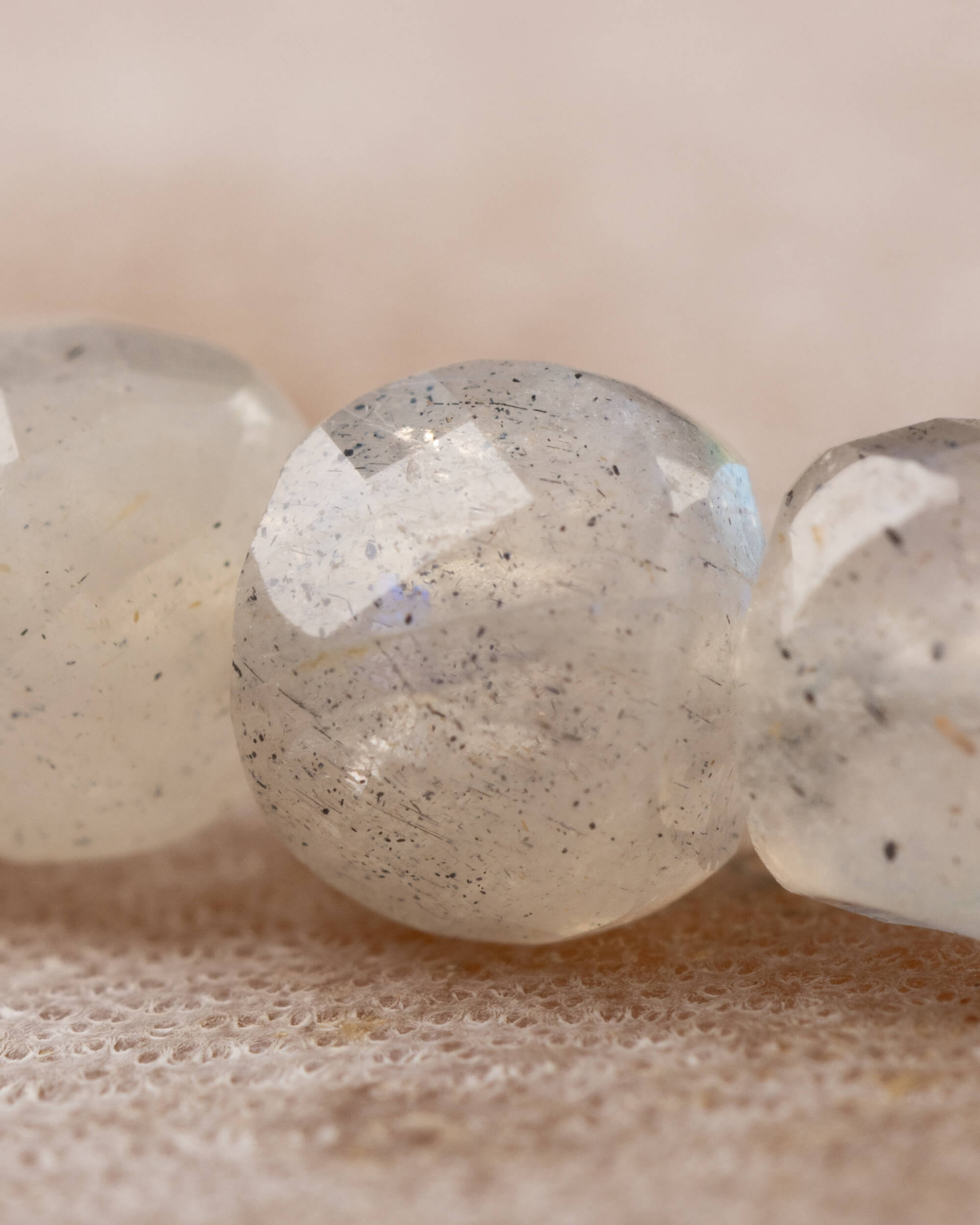 Pulsera de Labradorita Facetada 4 mm - Intuición y Destellos