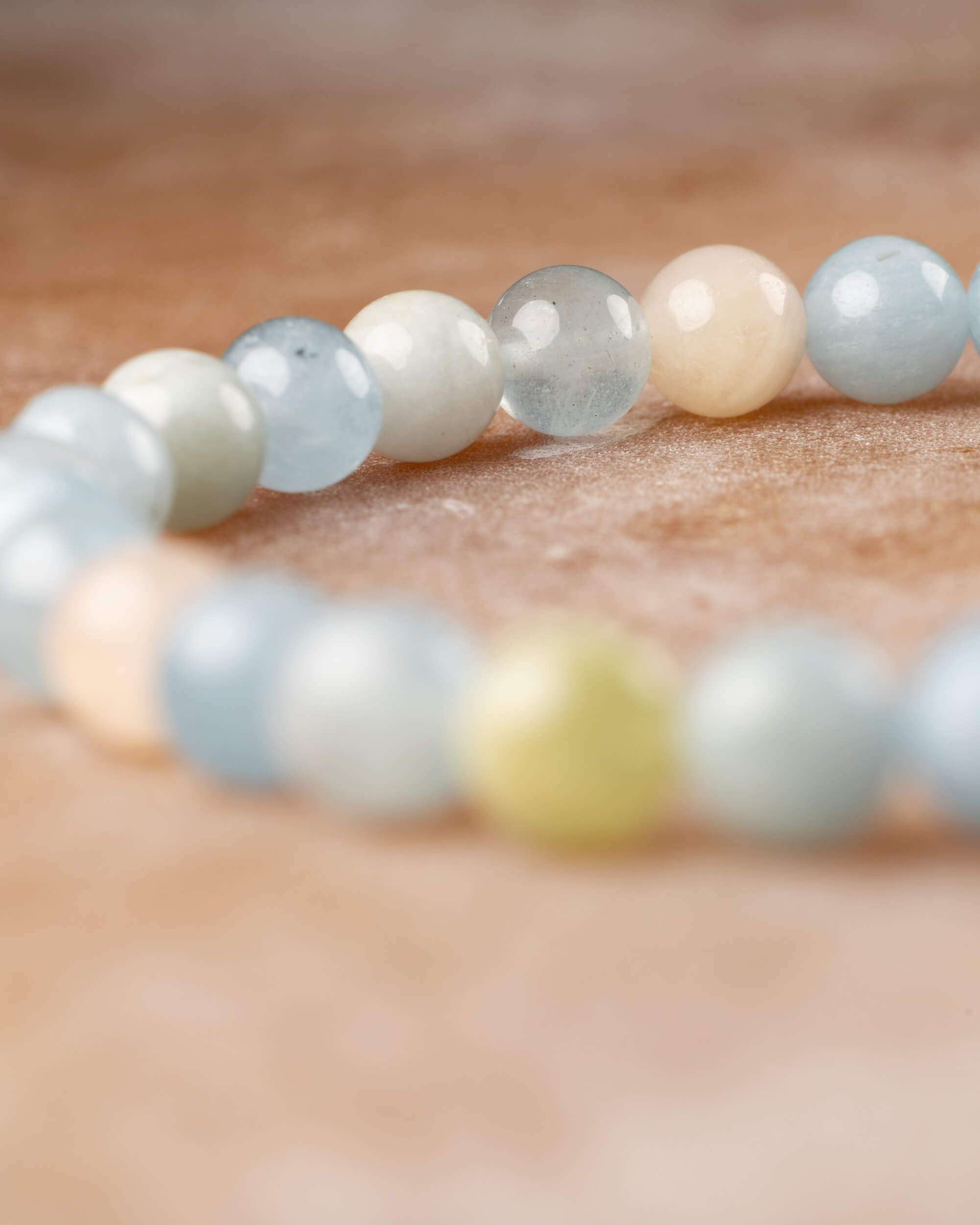 Pulsera de Berilos 6 mm - Coherencia Amorosa