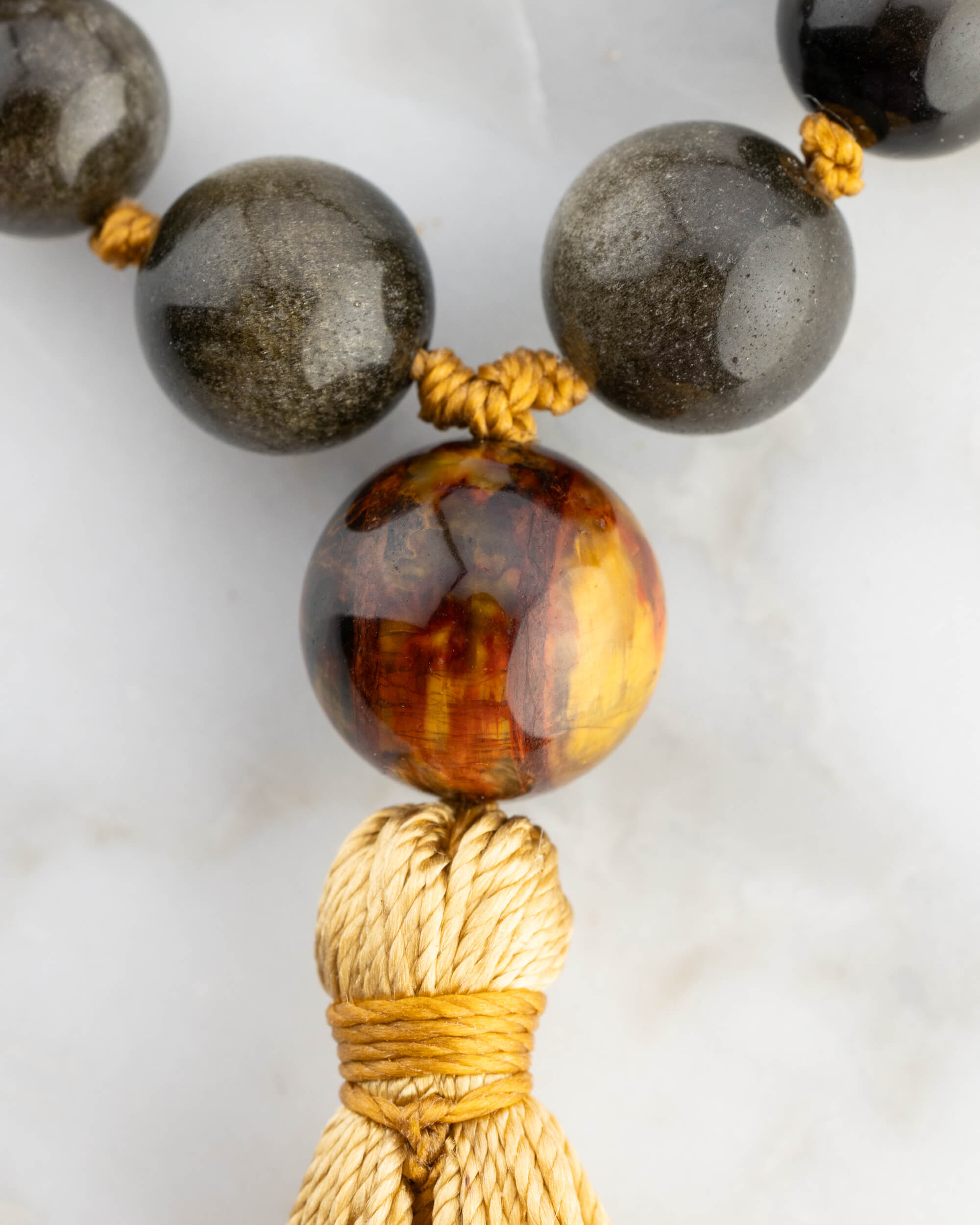 Japa Mala "TetraCorazón" 108 Cuentas - Amor, Visión y Geometría Sagrada