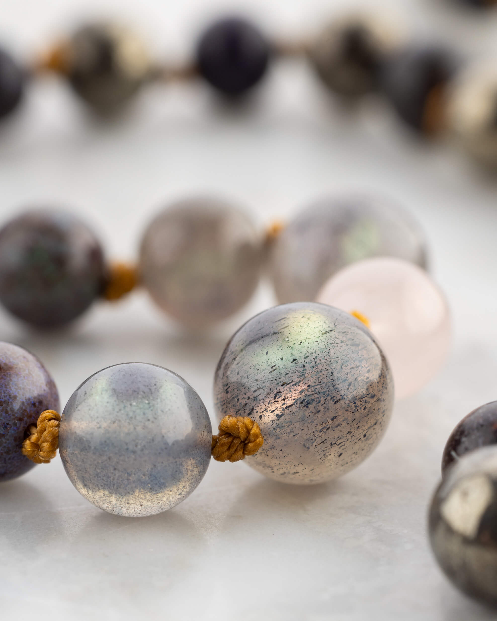 Japa Mala "TetraCorazón" 108 Cuentas - Amor, Visión y Geometría Sagrada