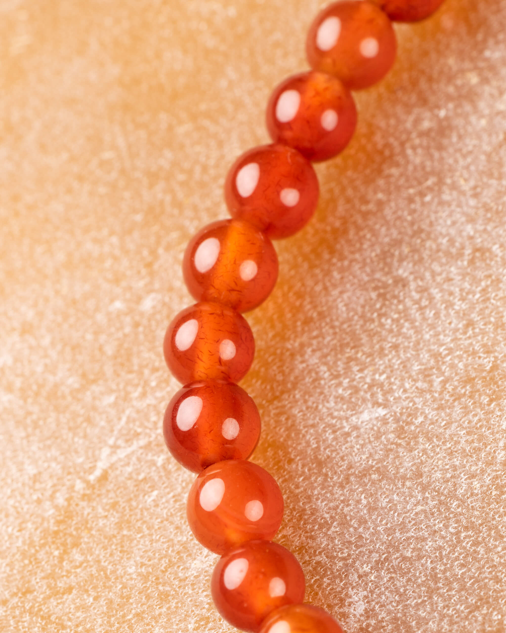 Pulsera de Cornalina (4 mm)