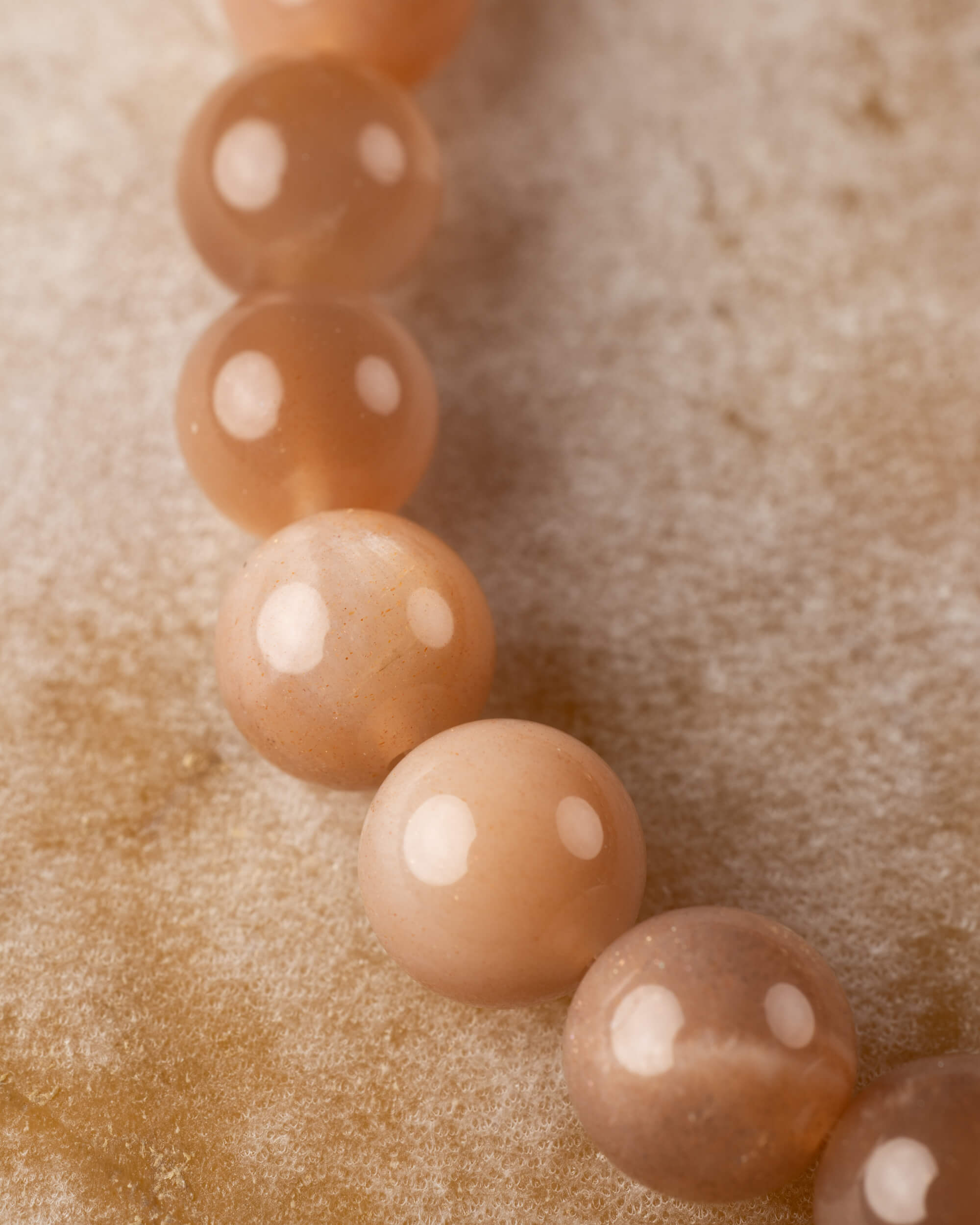 Pulsera de Piedra Sol 8 mm - Expansión y Alegría