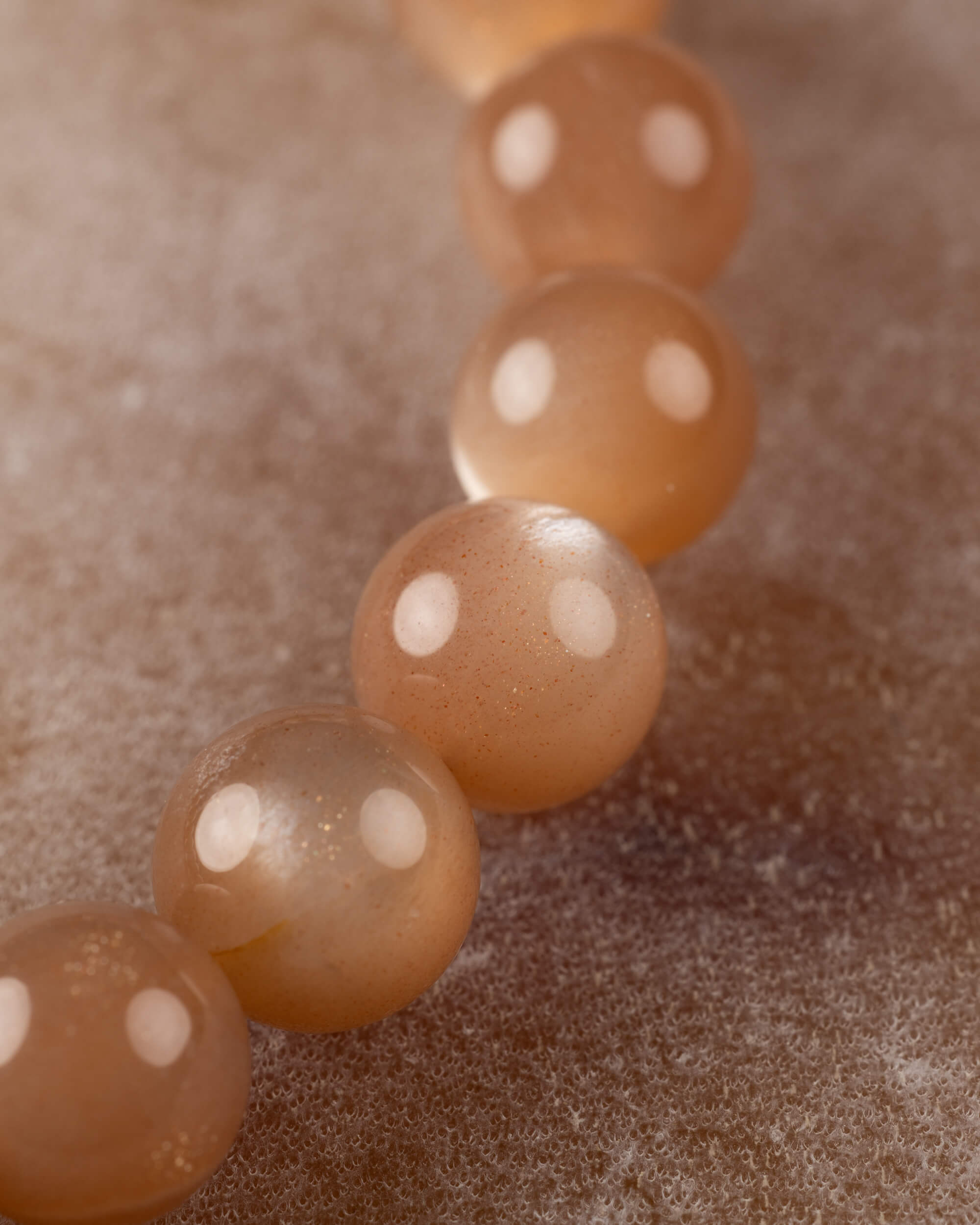 Pulsera de Piedra Sol 8 mm - Expansión y Alegría