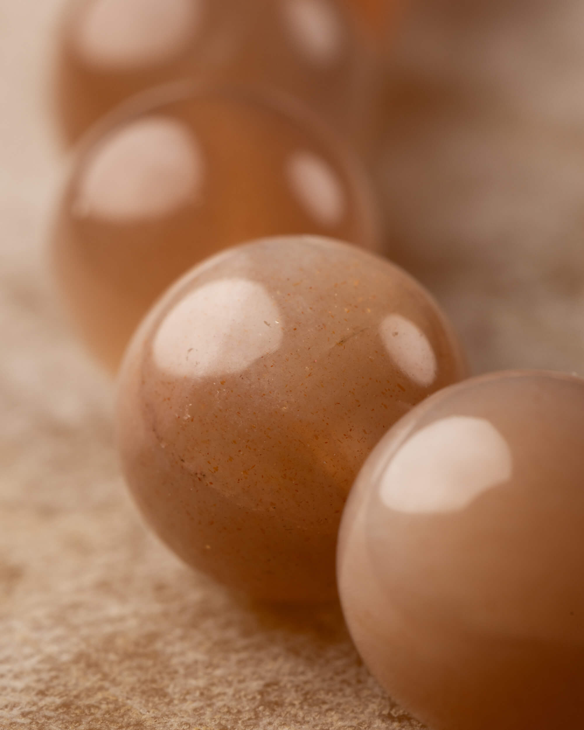 Pulsera de Piedra Sol 8 mm - Expansión y Alegría