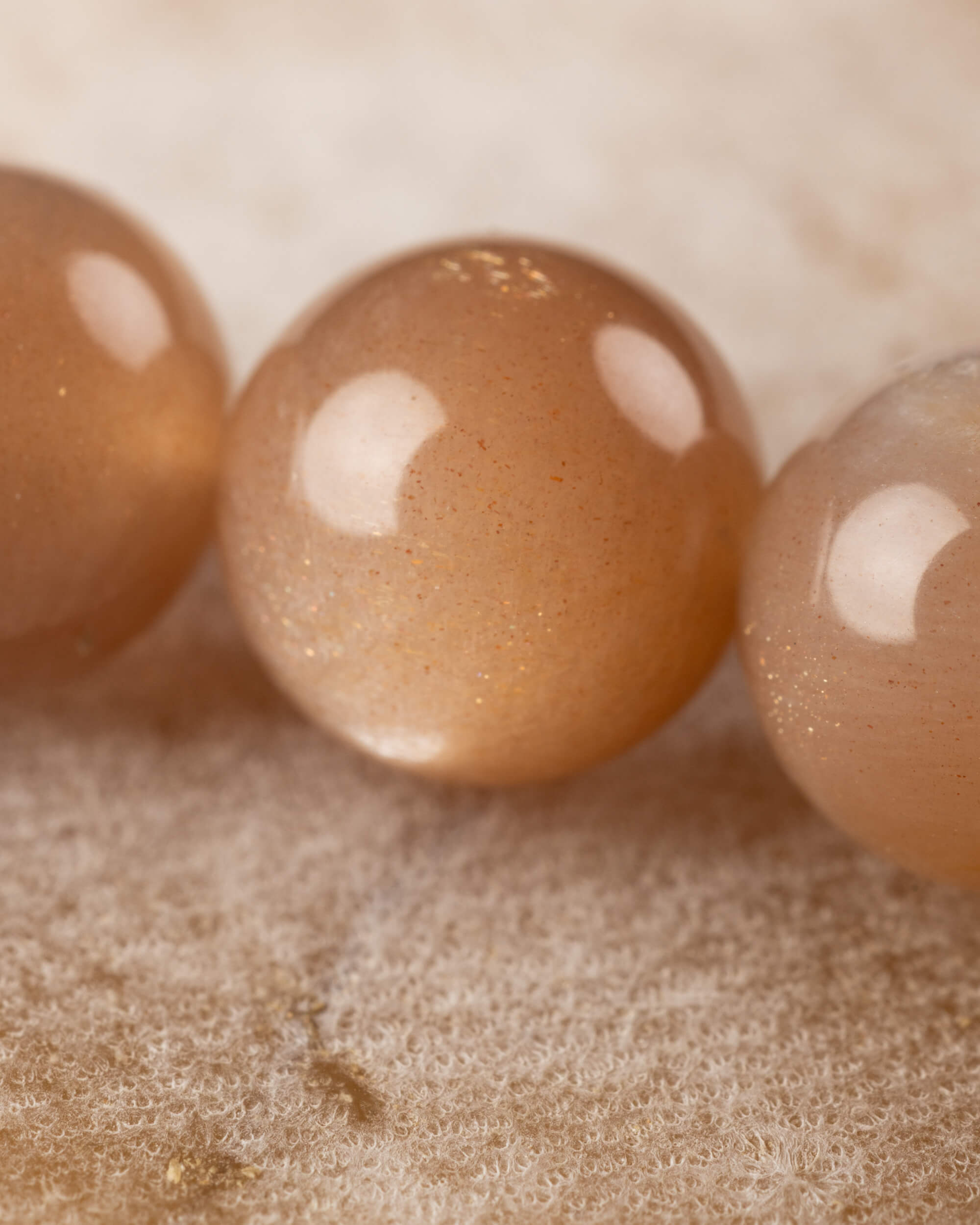 Pulsera de Piedra Sol 8 mm - Expansión y Alegría