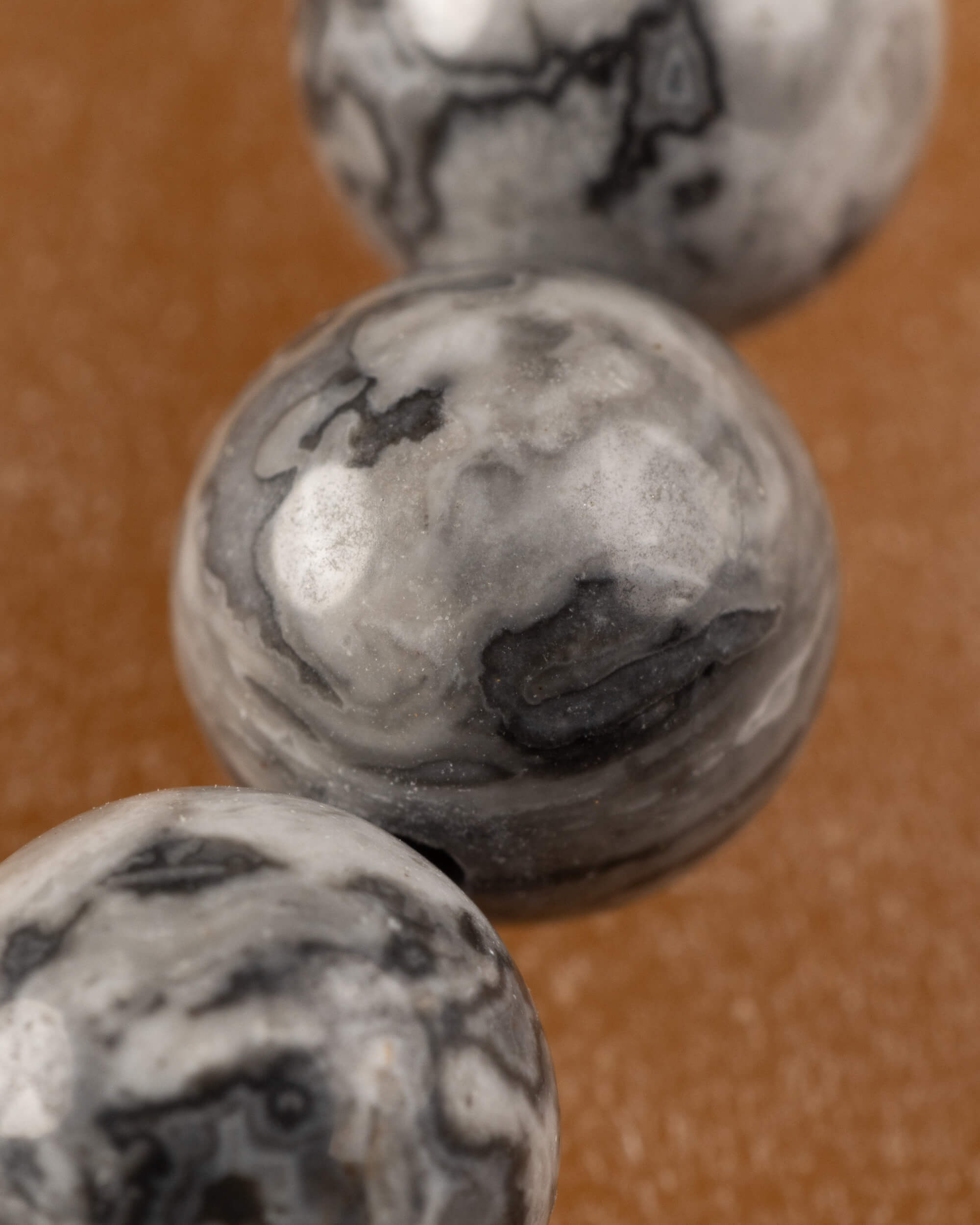 Pulsera de Jaspe Mapa 8 mm - Orientación y Pertenencia