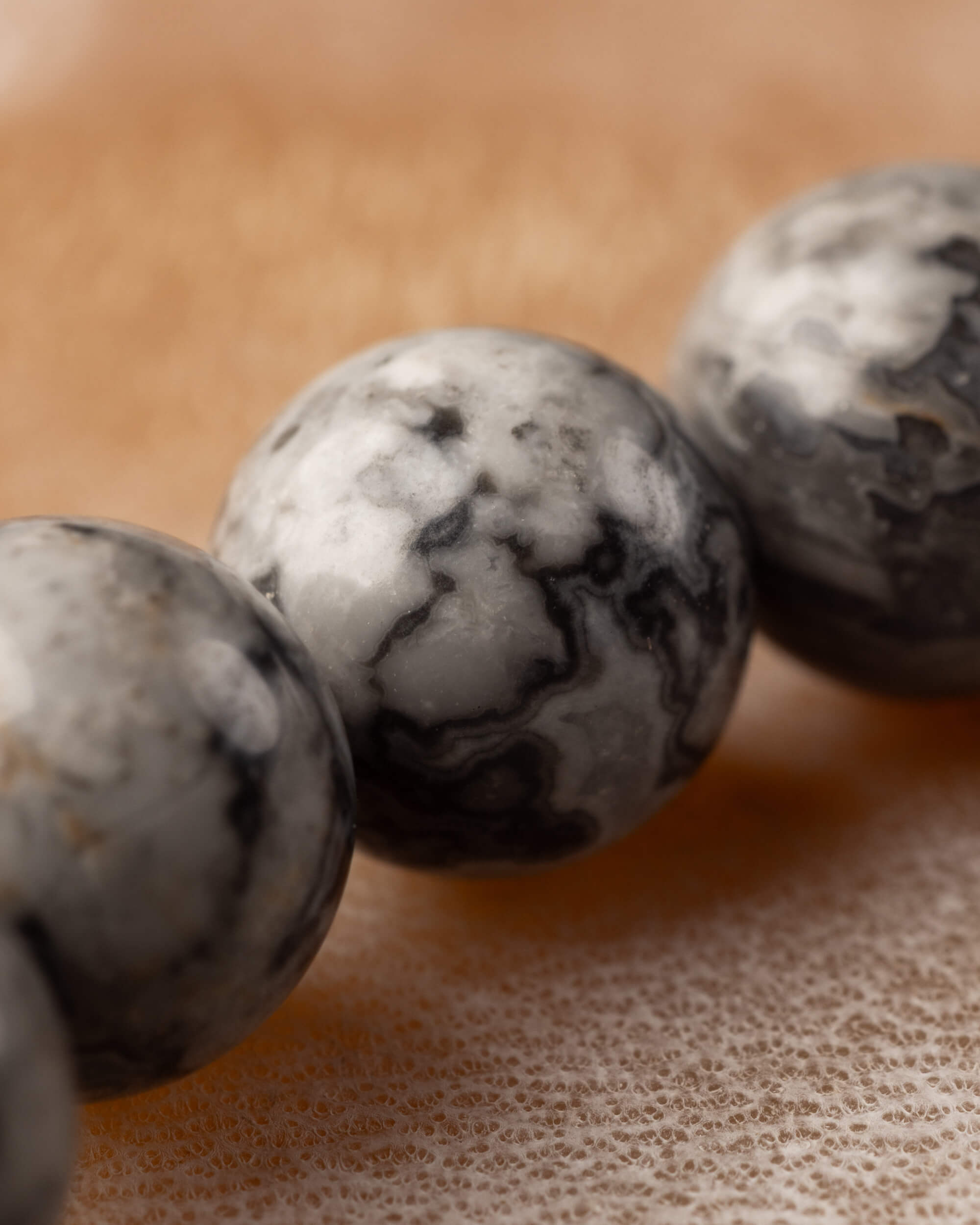 Pulsera de Jaspe Mapa 8 mm - Orientación y Pertenencia