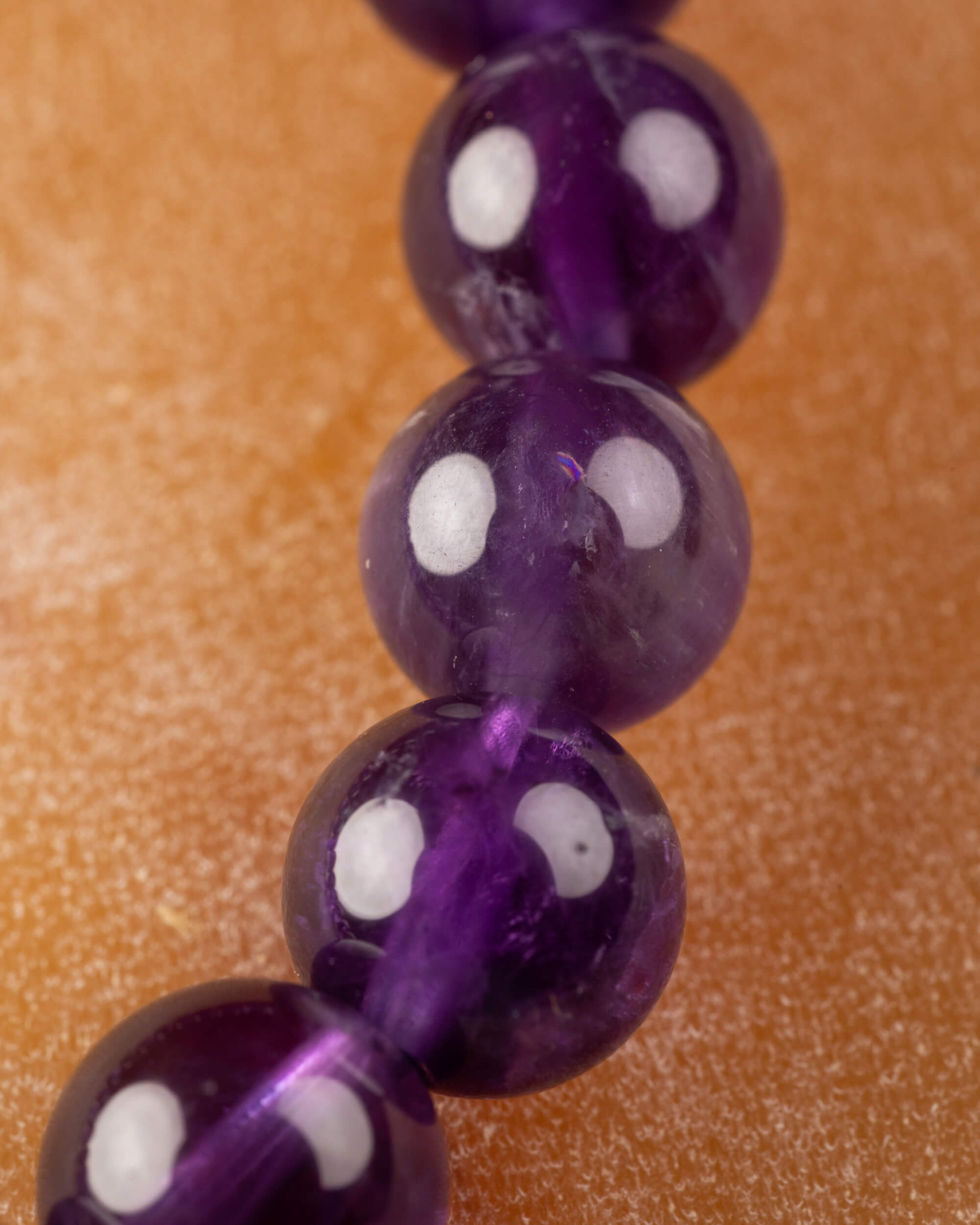 Pulsera de Amatista 8 mm - Visión Intuitiva