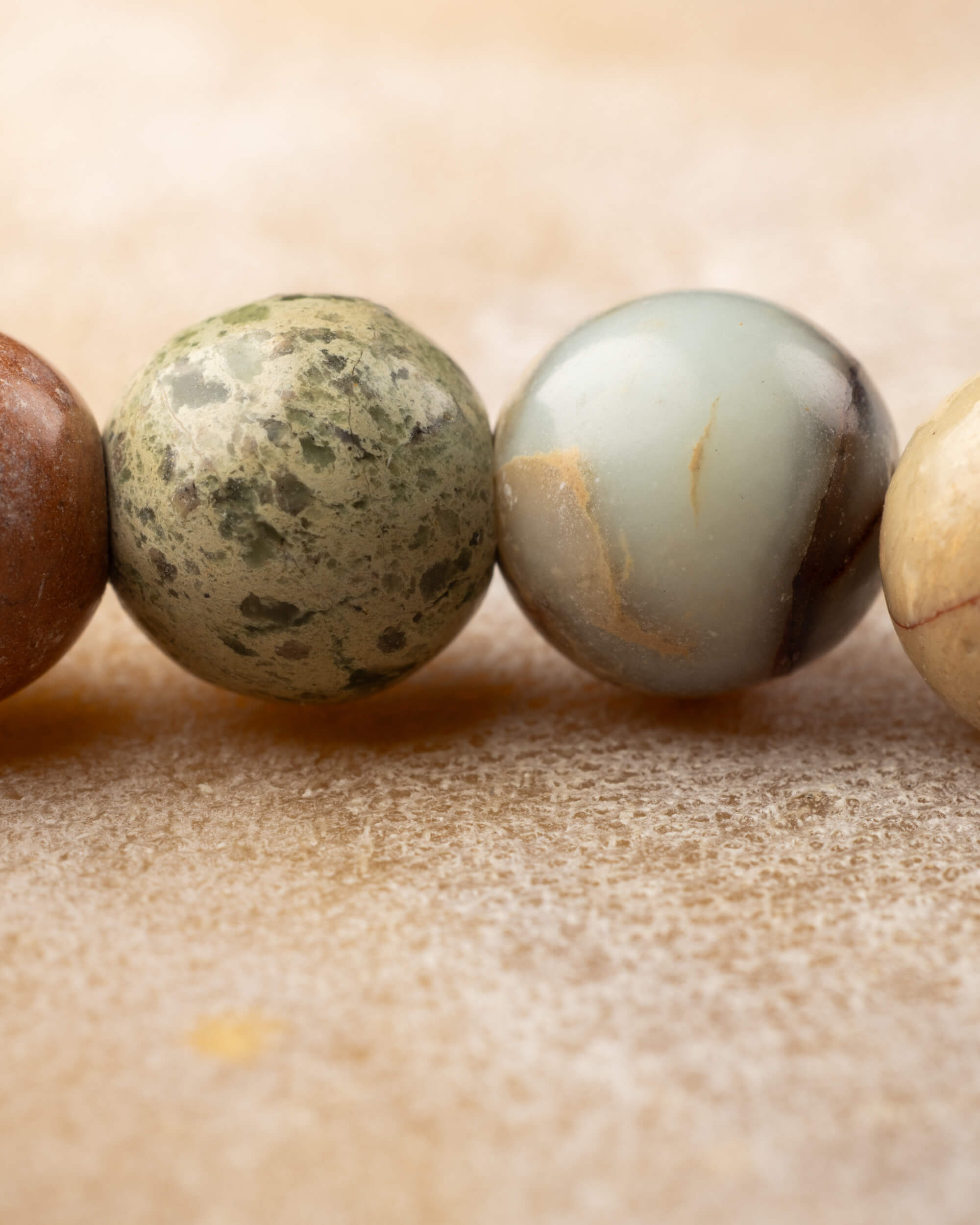 Pulsera de Shoushan 8 mm - Contemplación y Calma Profunda