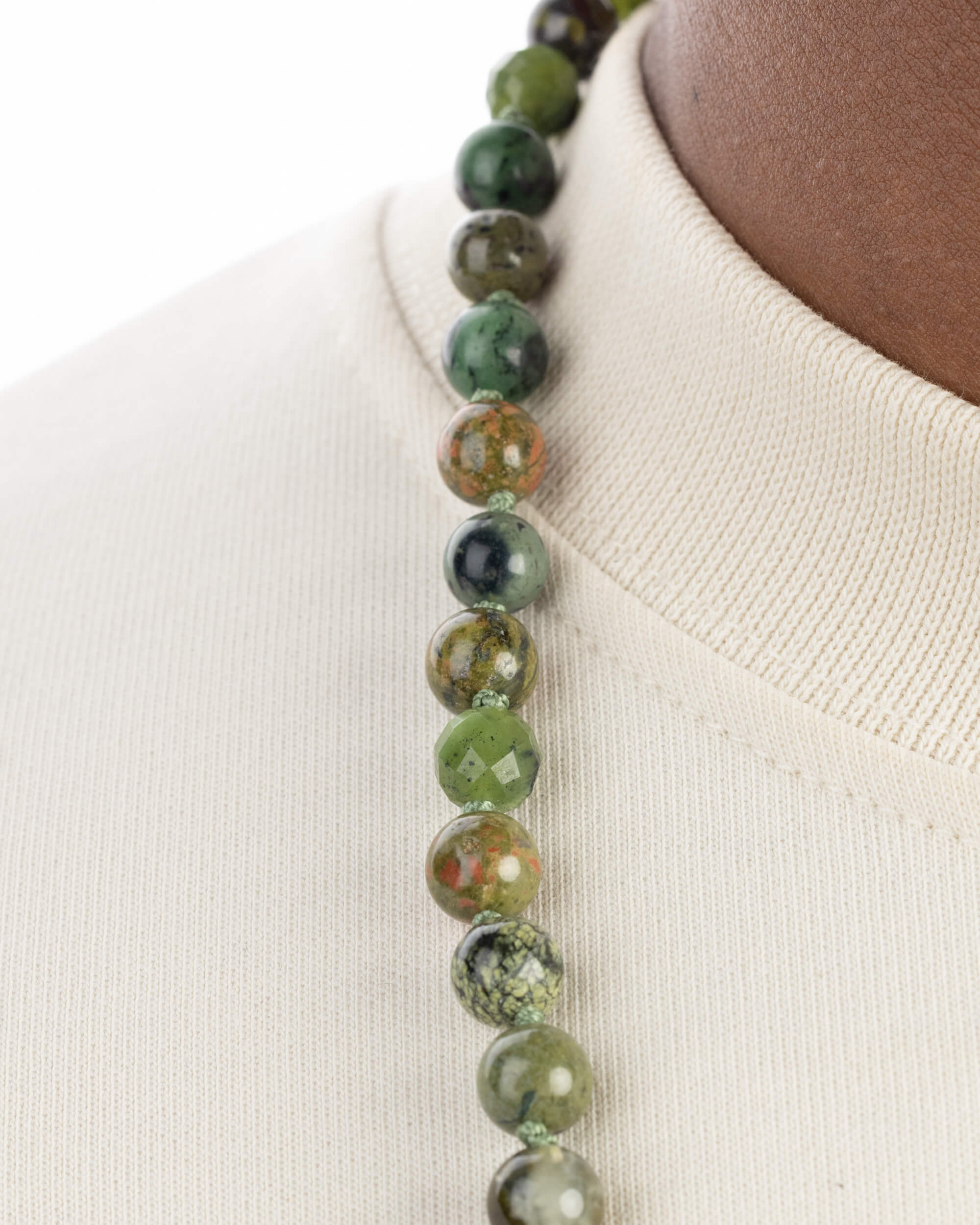 Japa Mala "Corazón" 108 Cuentas - Sanación y Amor Enraizado