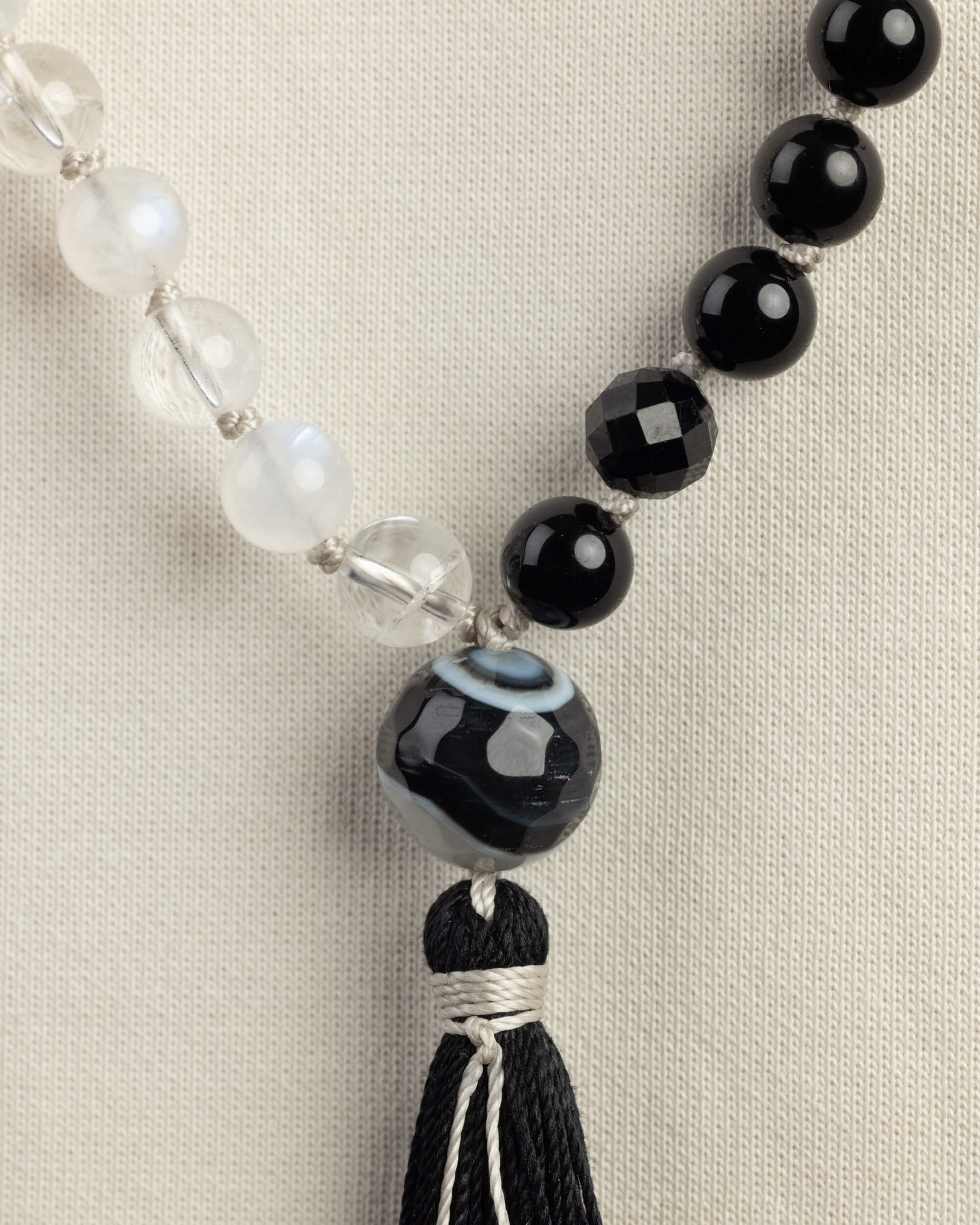 Japa Mala "Dualidad" 108 Cuentas - Equilibrio y Luz