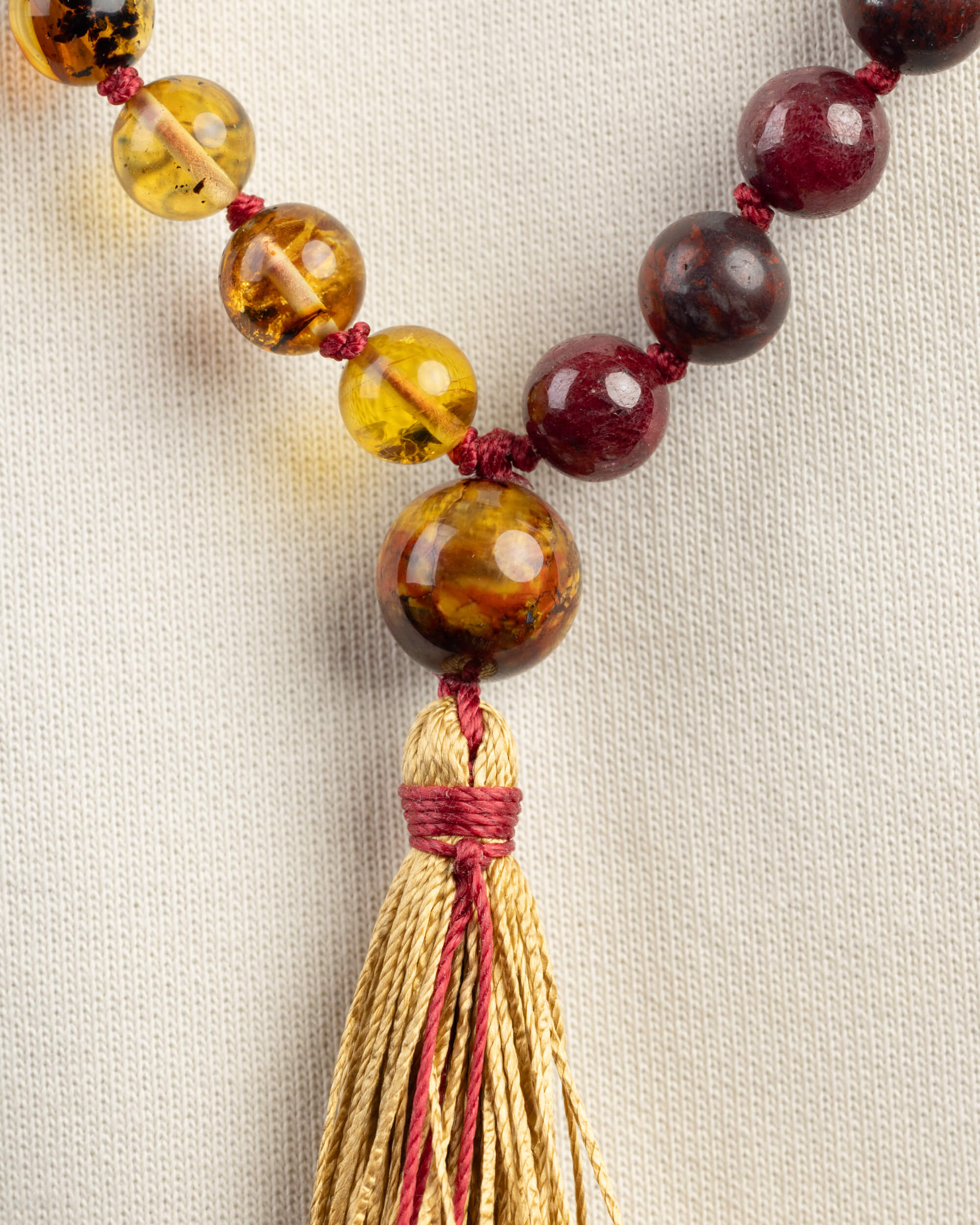 Japa Mala "Fuego" 108 Cuentas - Vitalidad y Acción Transformadora