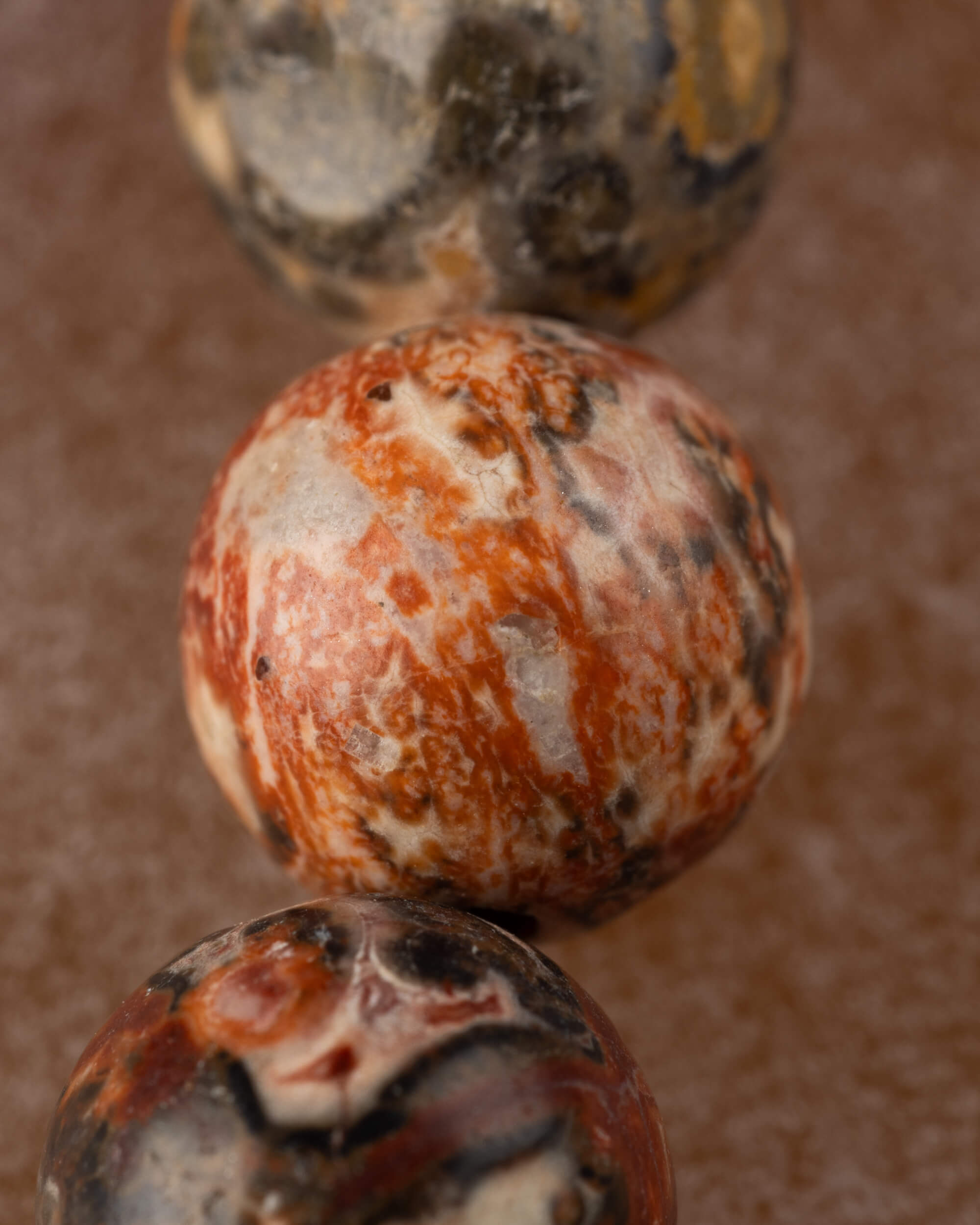 Pulsera de Jaspe Piel de Leopardo 8 mm - Instinto y Presencia