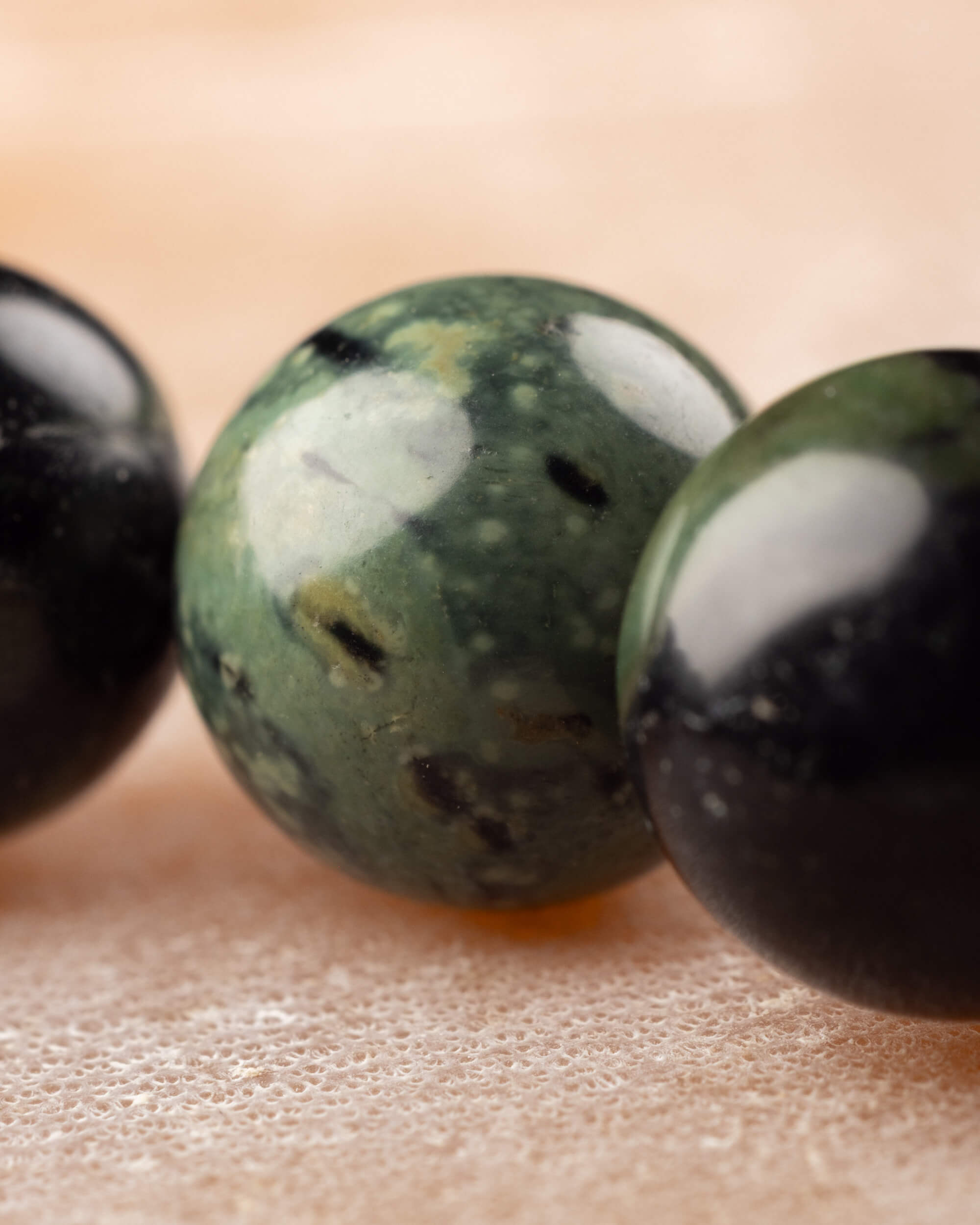 Pulsera de Jaspe Kambaba 8 mm - Arraigo Ancestral y Calma