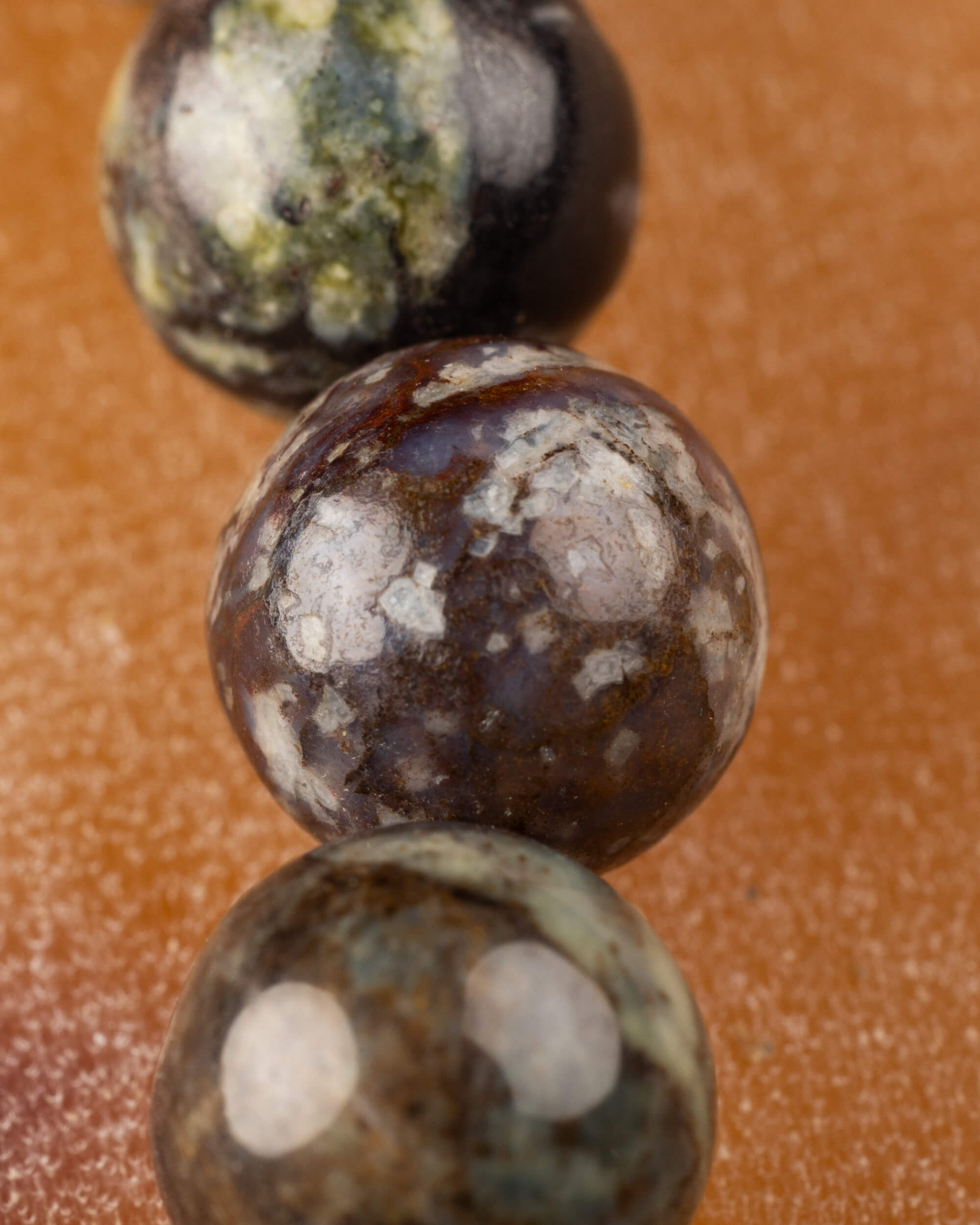 Pulsera de Pietersita Multicolor 8 mm - Visión Multicapa y Centro