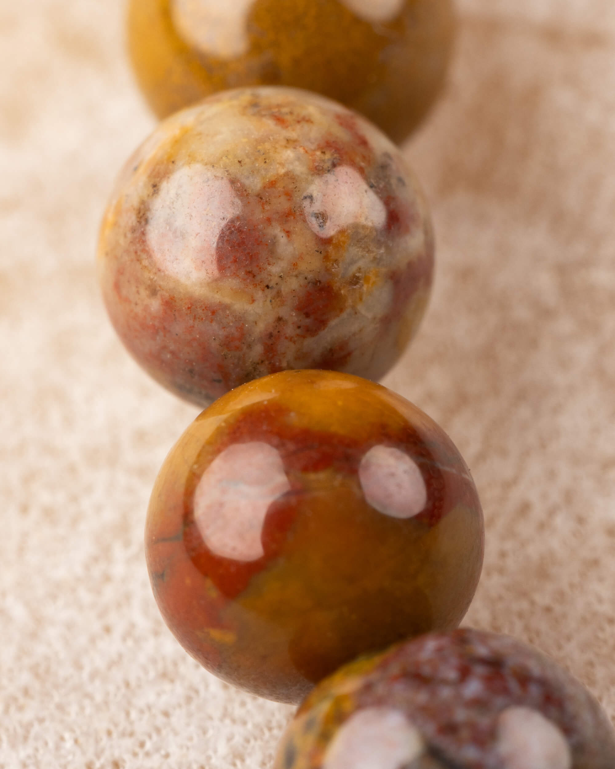 Pulsera de Jaspe Oceánico (6 mm)