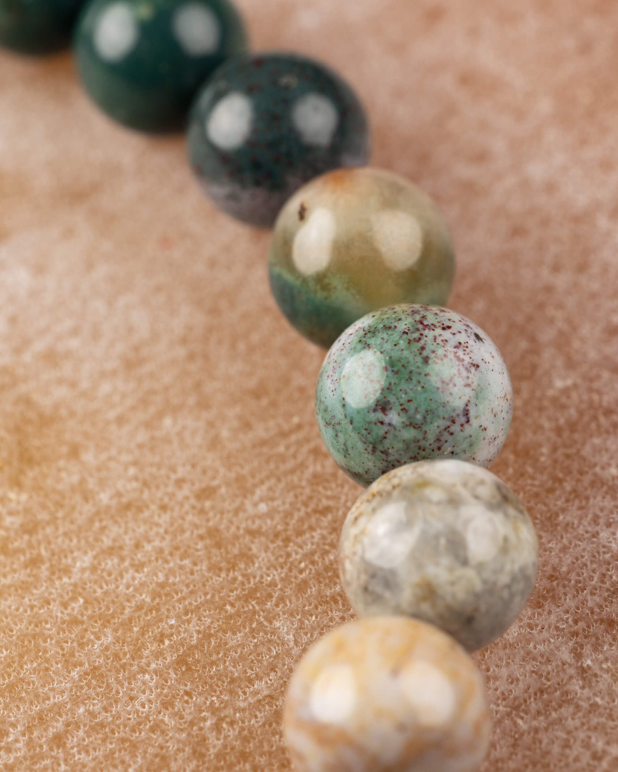 Pulsera de Jaspe Oceánico (6 mm)