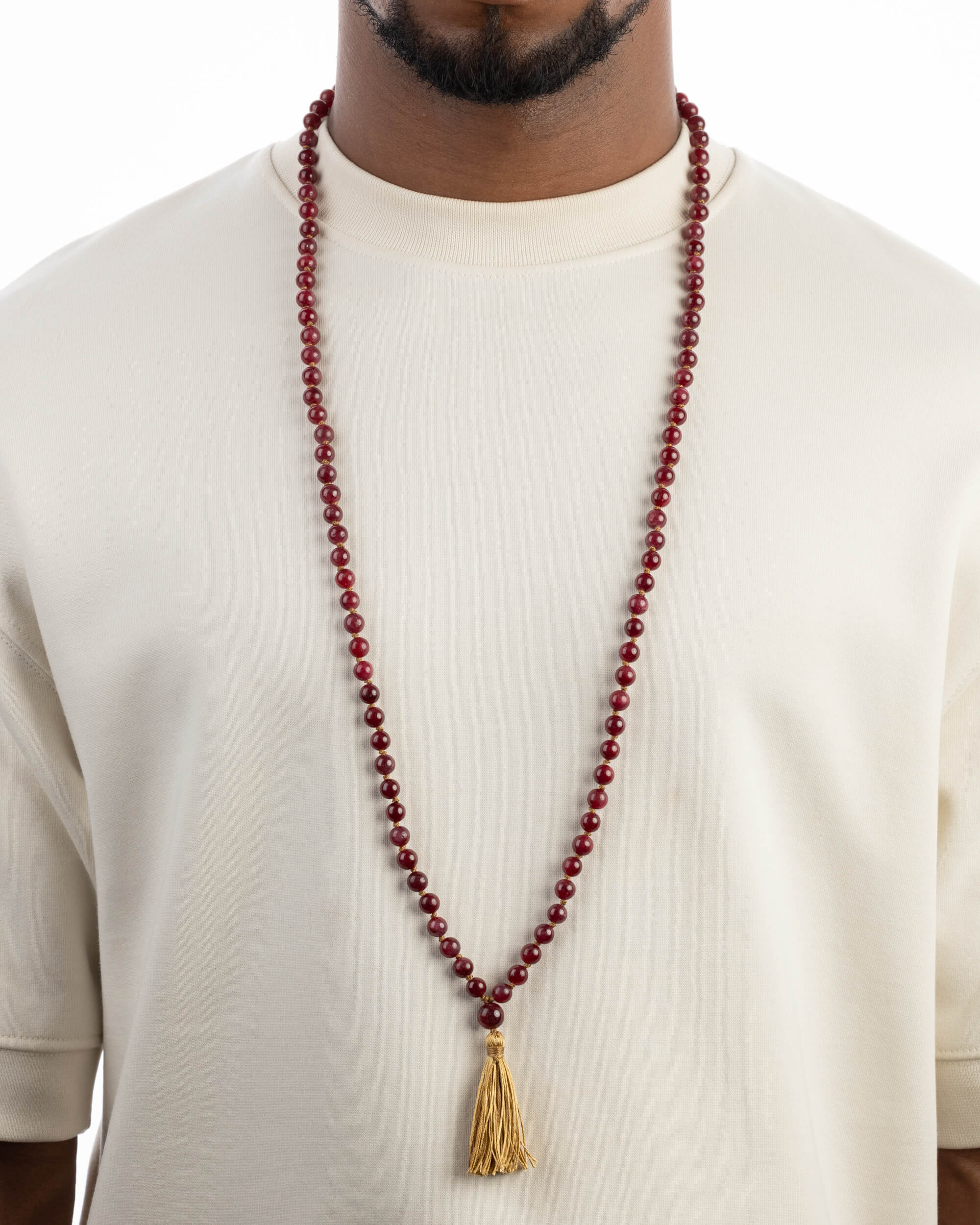 Japa Mala de Rubí (8 mm)