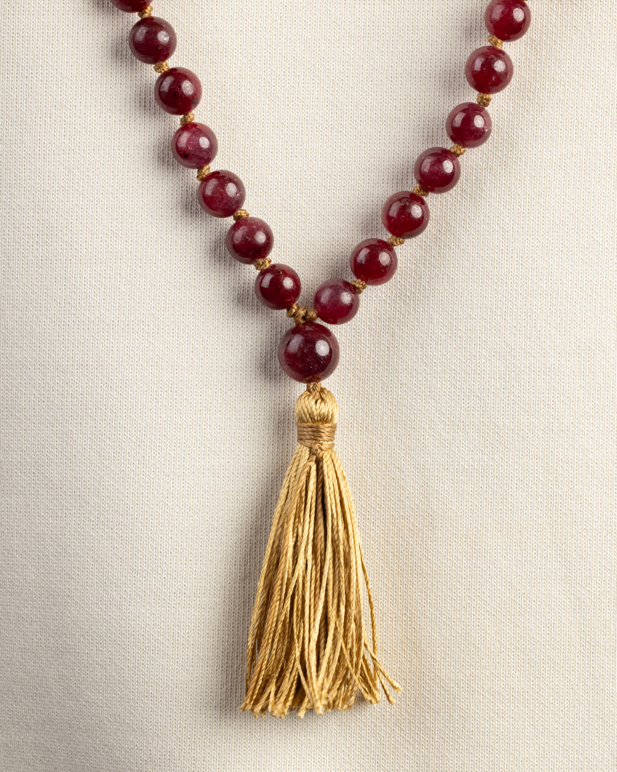 Japa Mala de Rubí (8 mm)