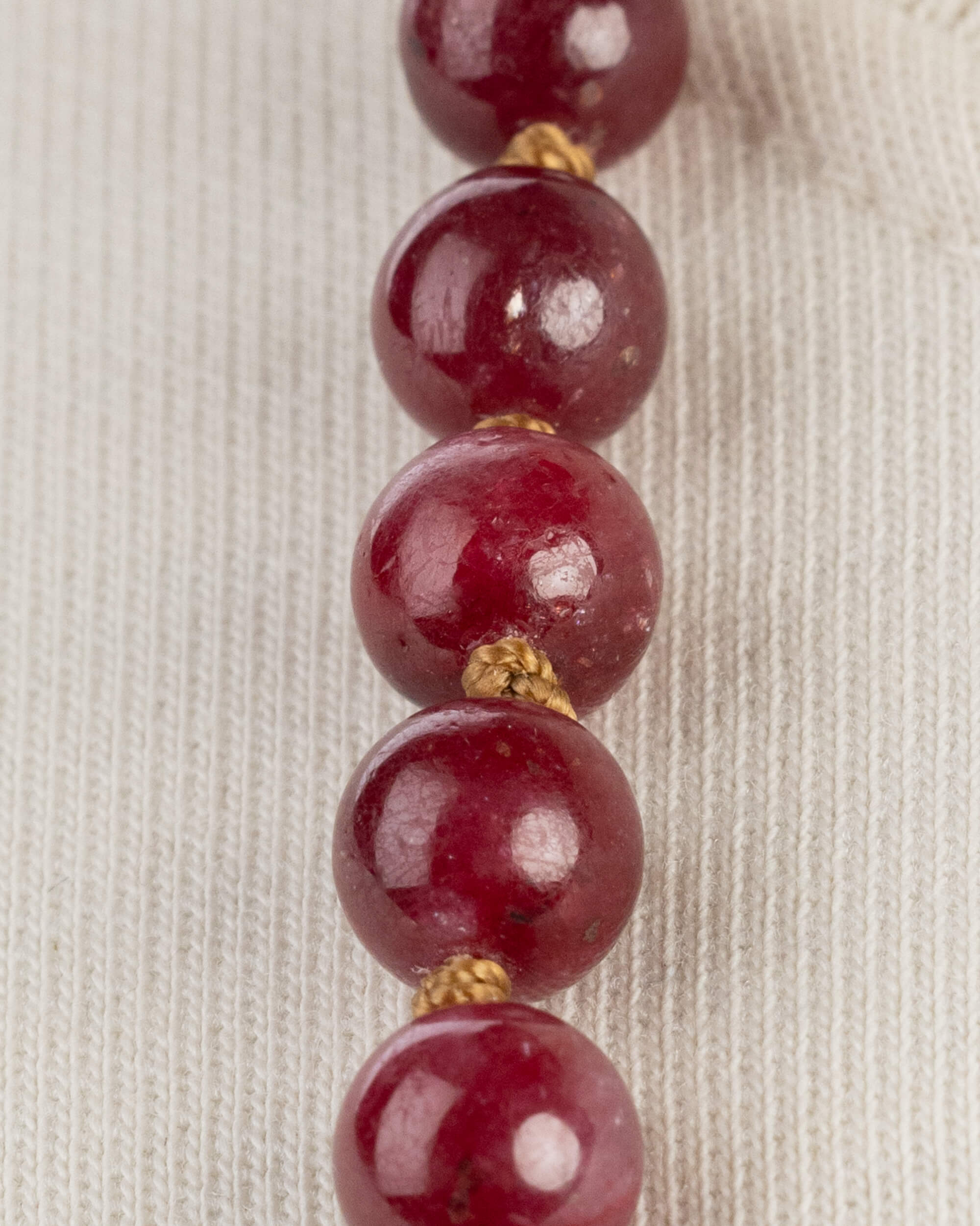 Japa Mala de Rubí (8 mm)