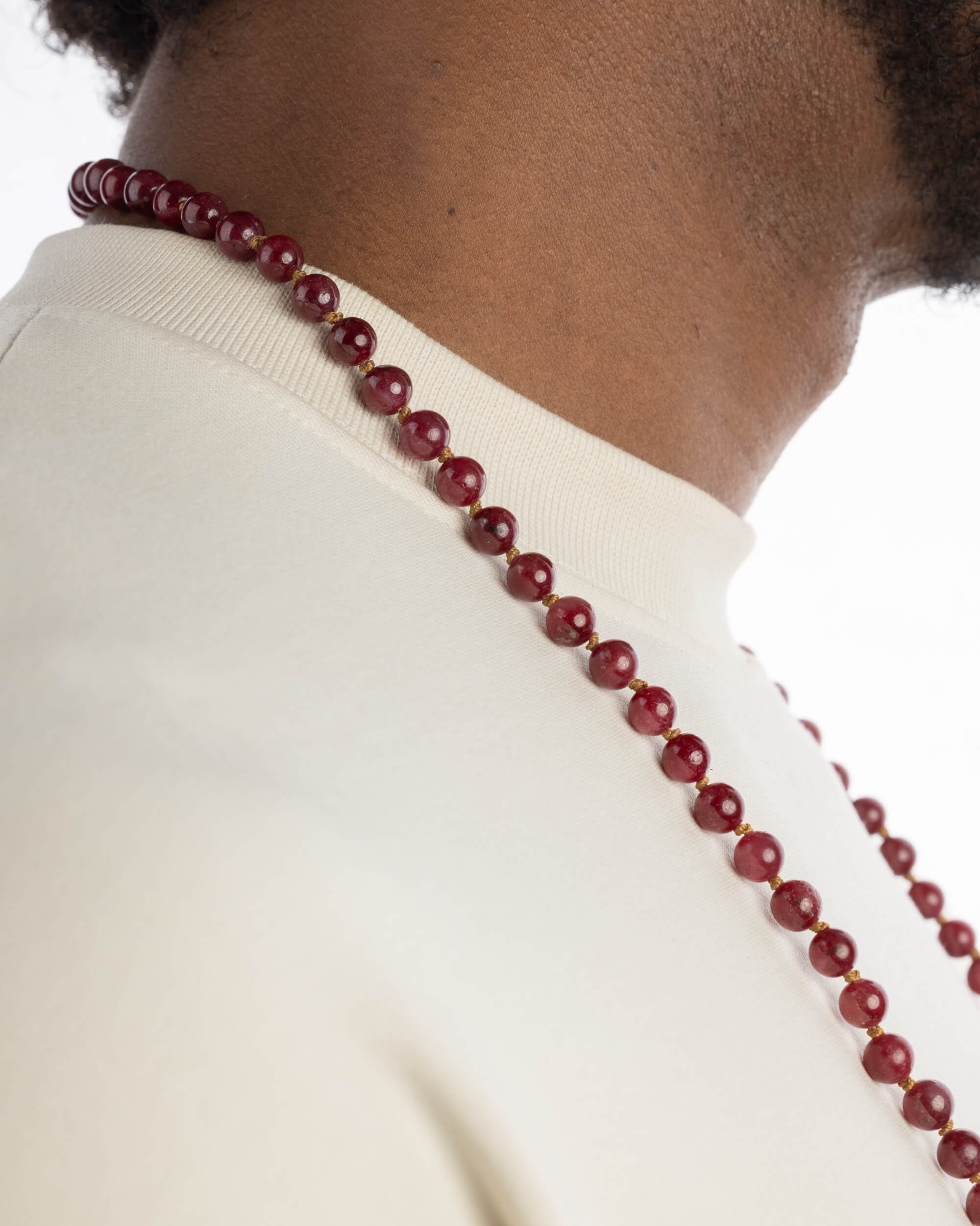 Japa Mala de Rubí (8 mm)