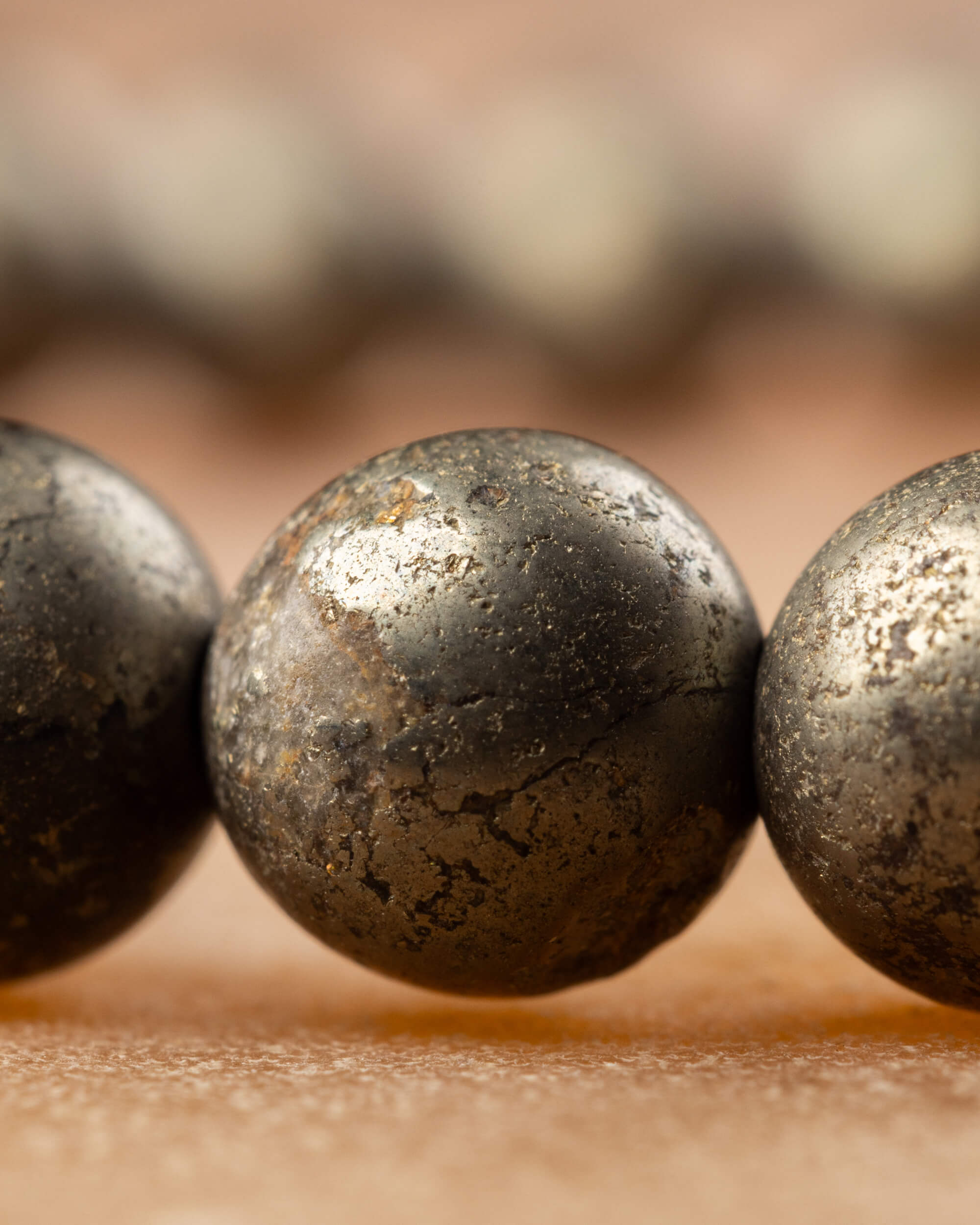 Pulsera de Pirita (6 mm)