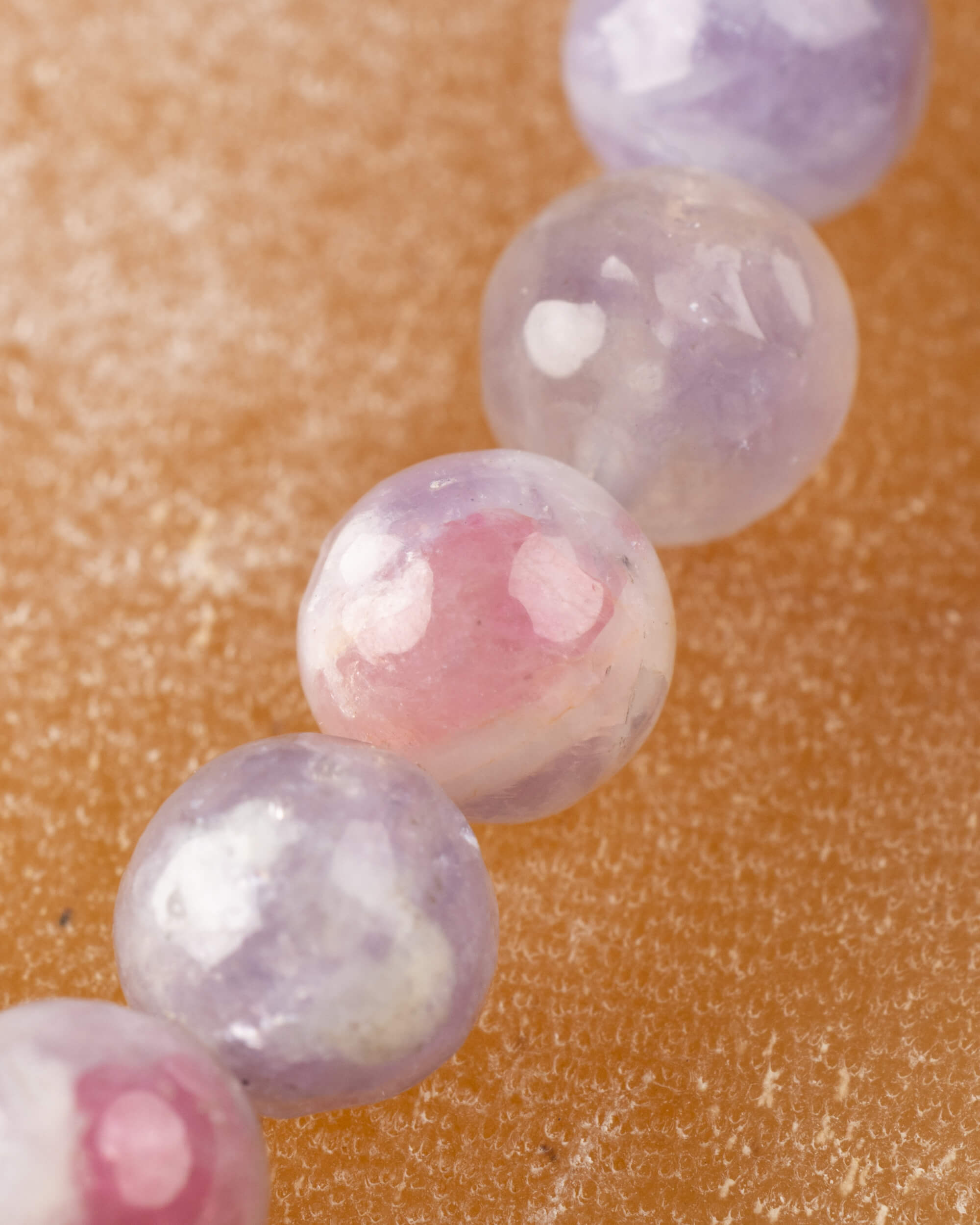 Pulsera de Turmalina Rosa 6 mm - Amor y Límites Sanos