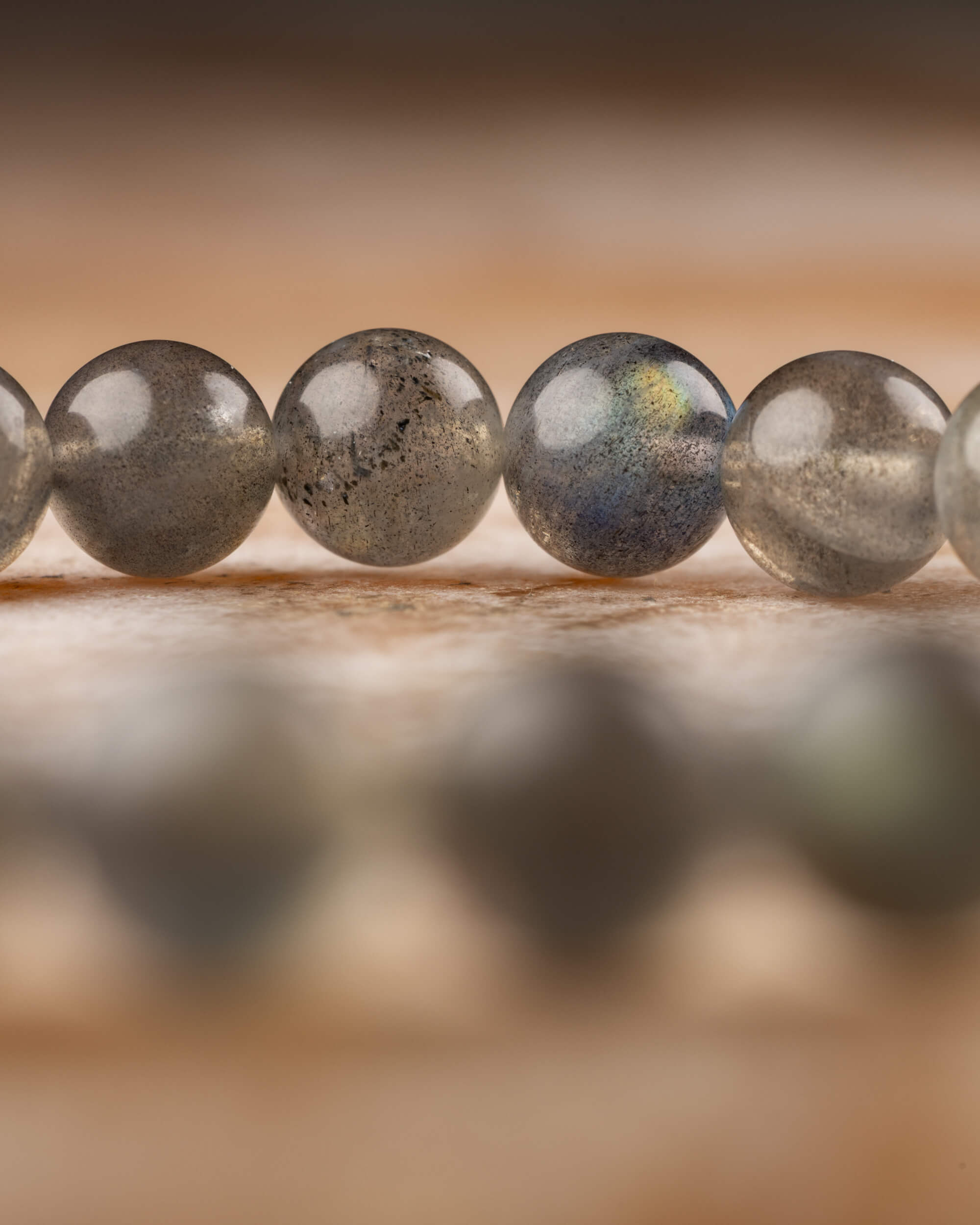 Pulsera de Labradorita 6 mm - Intuición y Magia Cotidiana