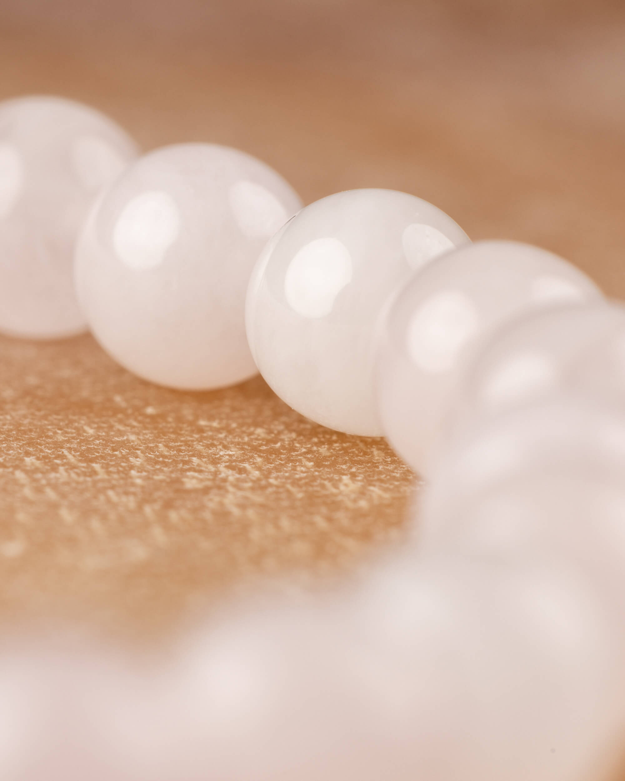 Pulsera de Cuarzo Rosa 6 mm - Amor y Ternura