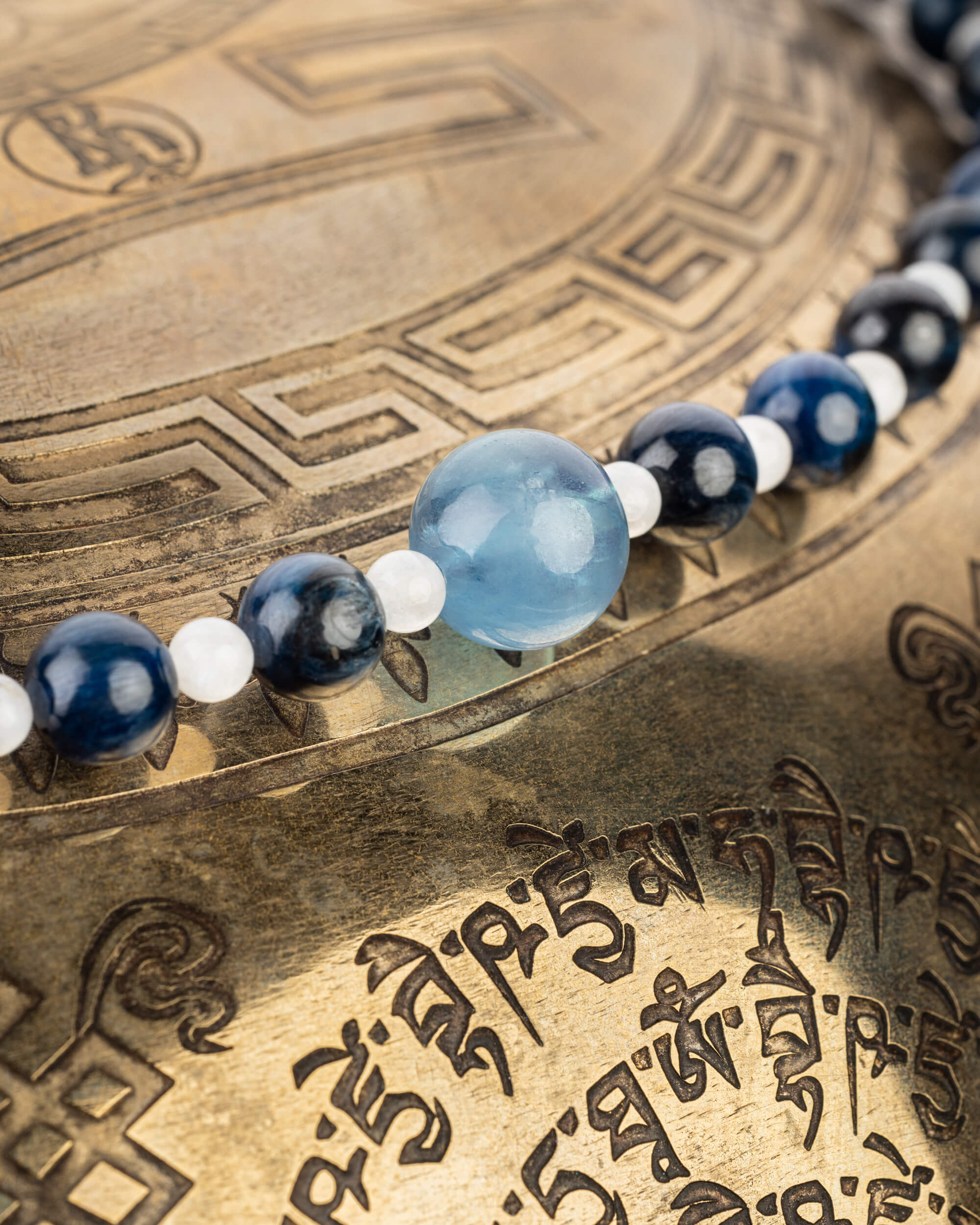 Codificador Collar "Espejo de Agua" 52 cm - Verdad y Fluidez (Agesta)