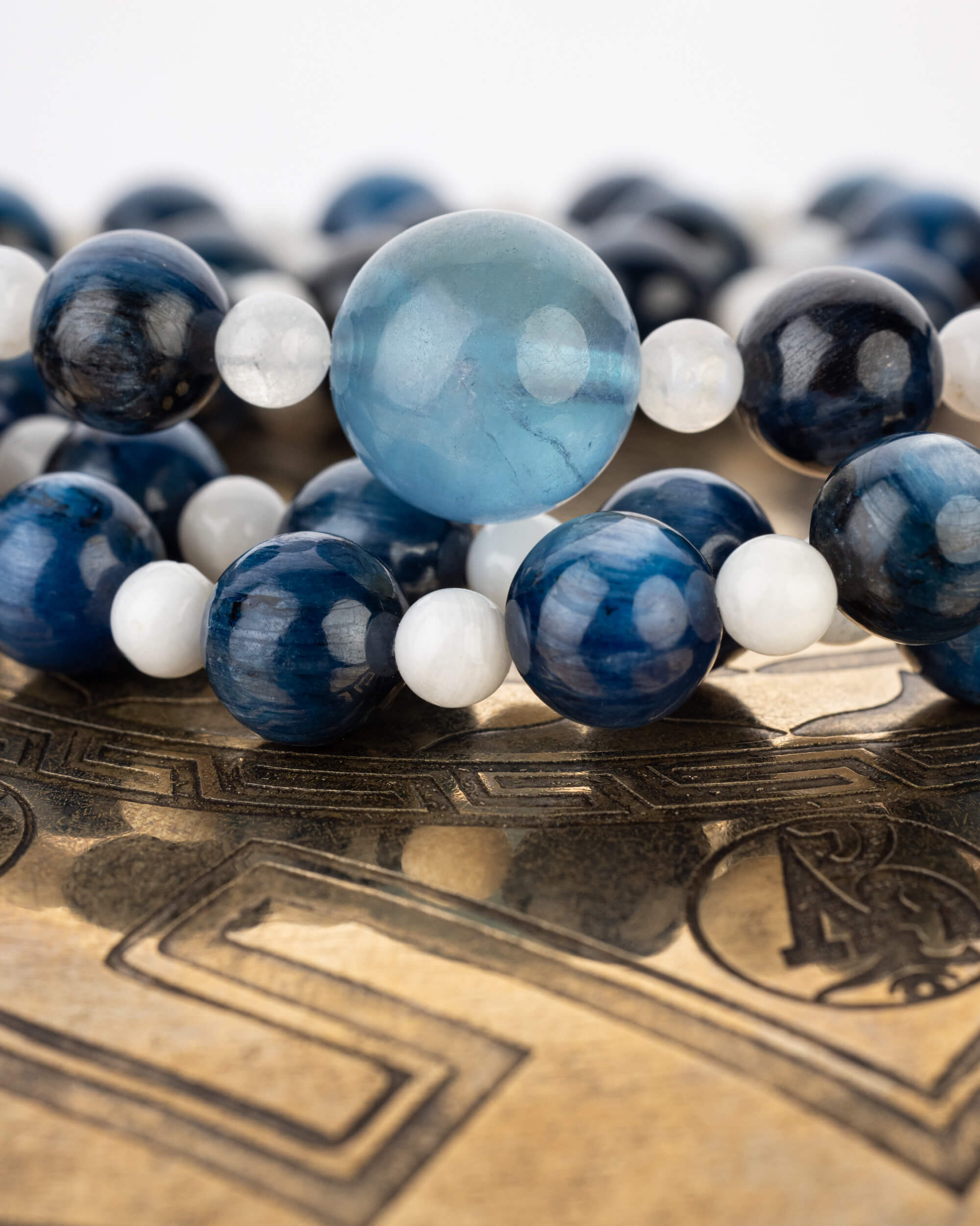 Codificador Collar "Espejo de Agua" 52 cm - Verdad y Fluidez (Agesta)