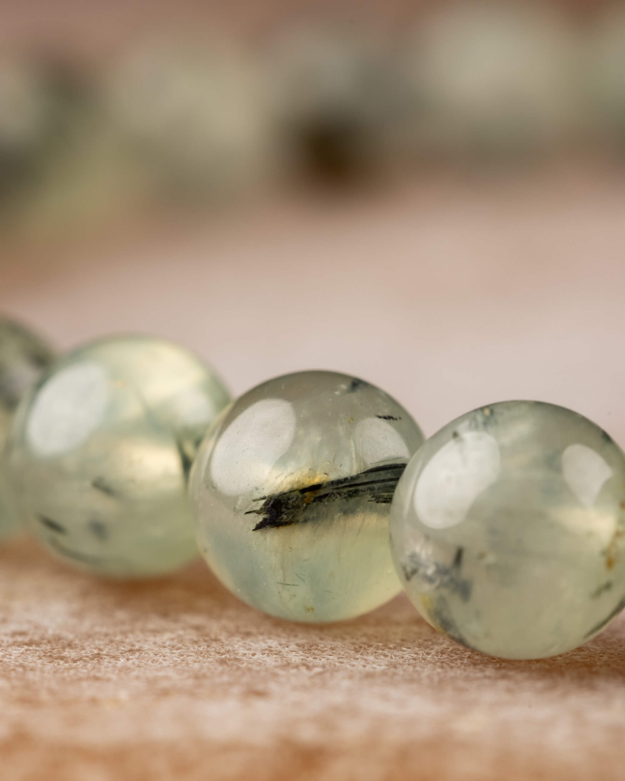 Pulsera de Prehnita (6 mm)