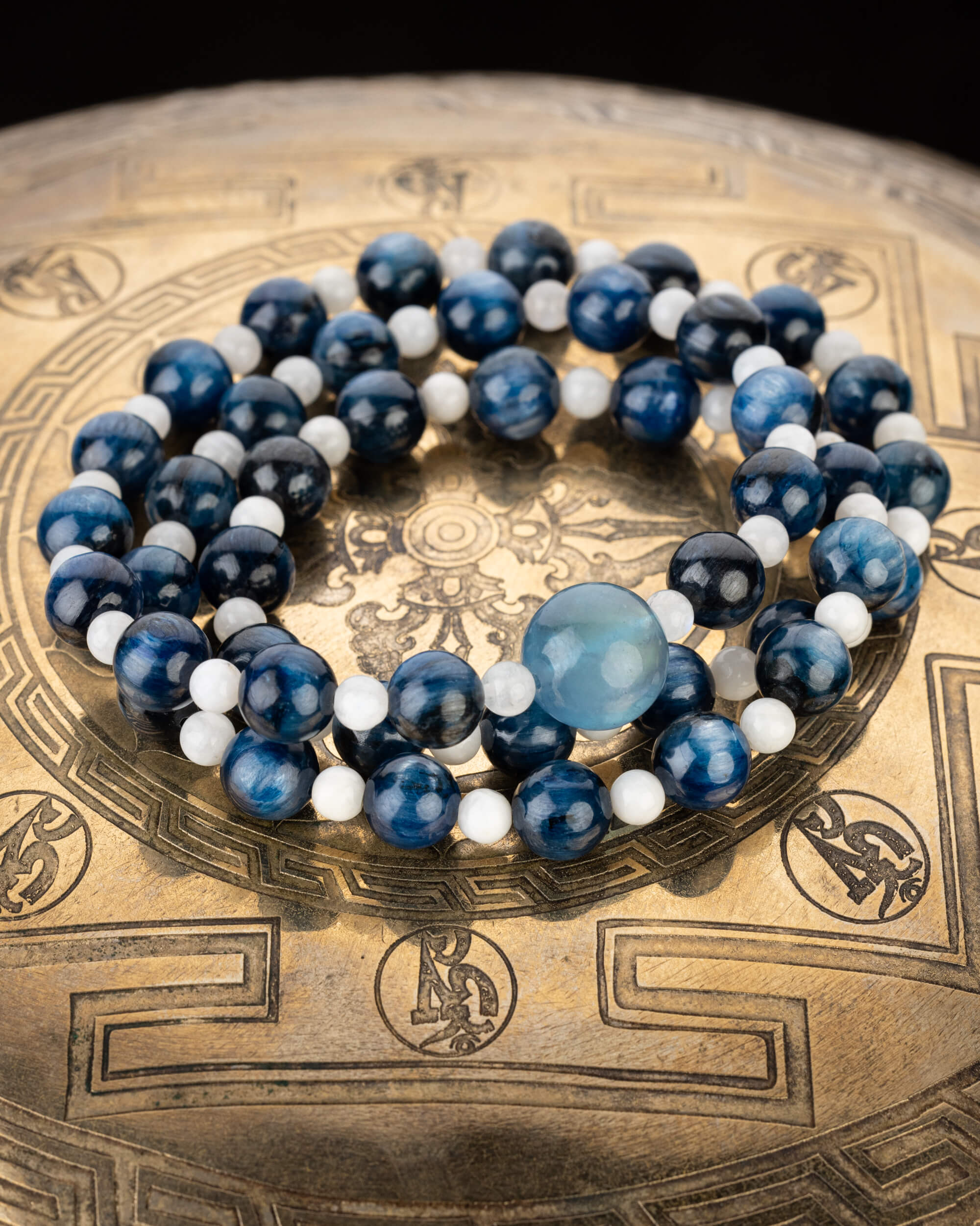 Codificador Collar "Espejo de Agua" 52 cm - Verdad y Fluidez (Agesta)