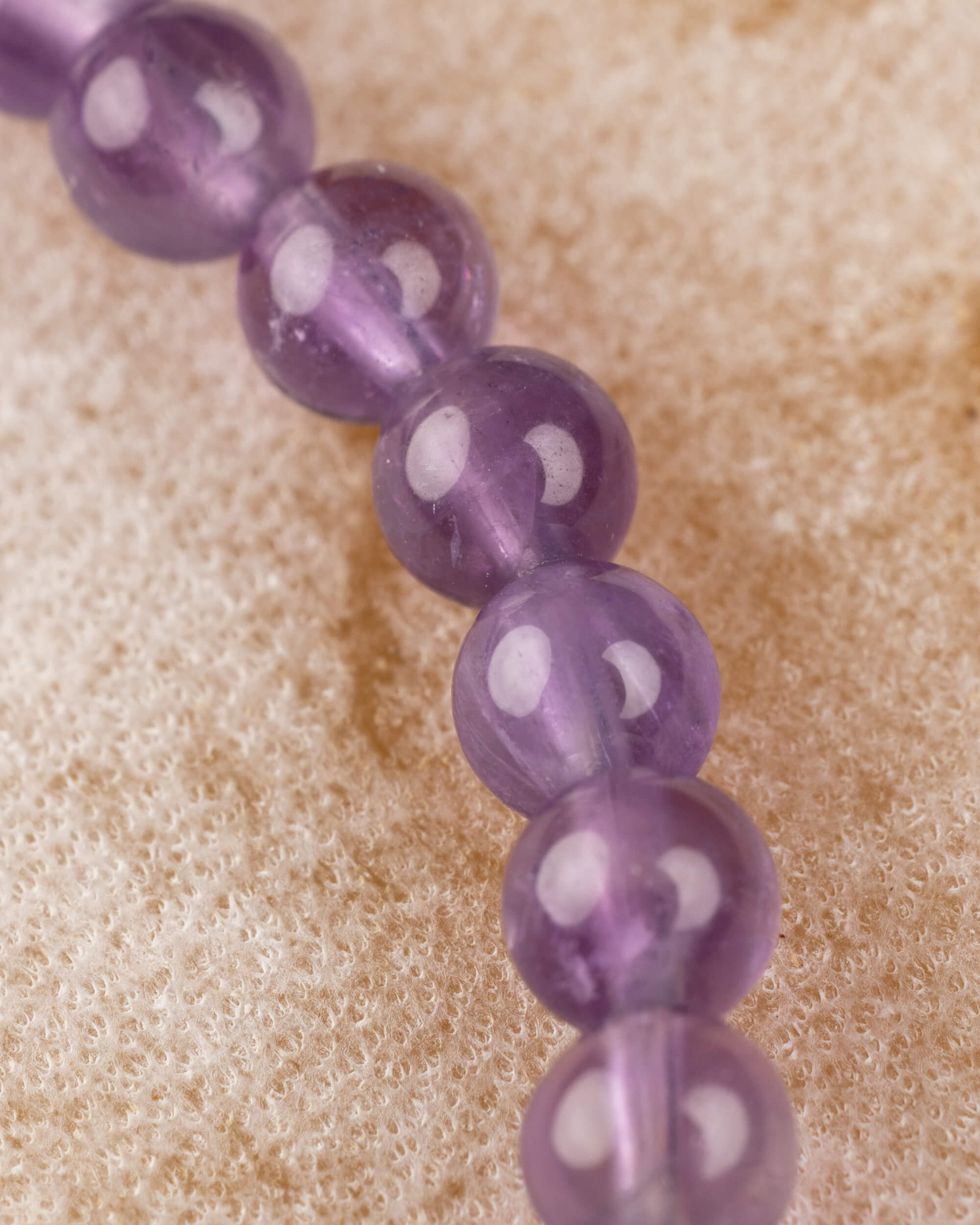 Pulsera de Amatista 4 mm - Percepción Sutil