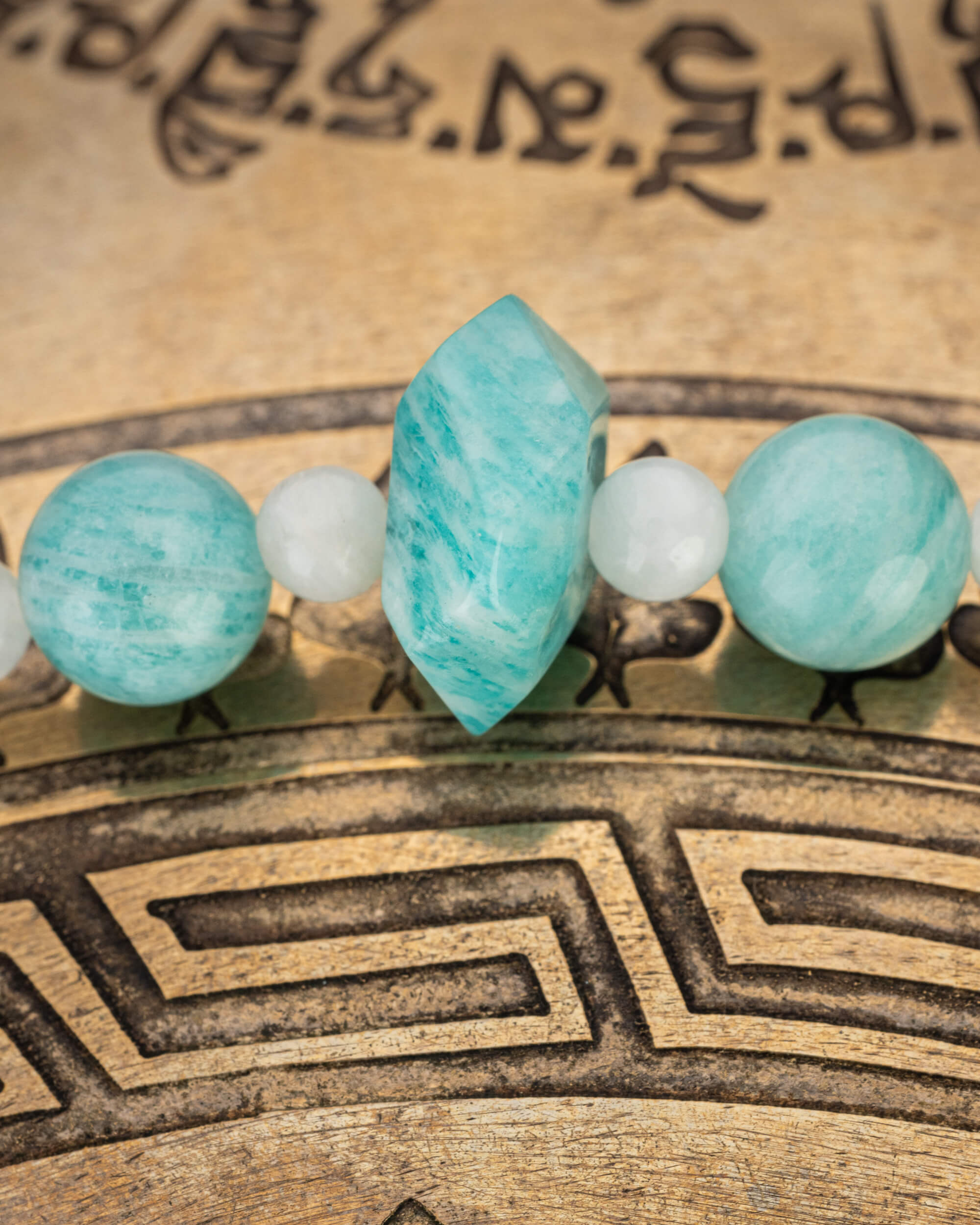 Codificador Collar "Jardín de Luna" 51 cm - Serenidad y Ciclos (Agesta)