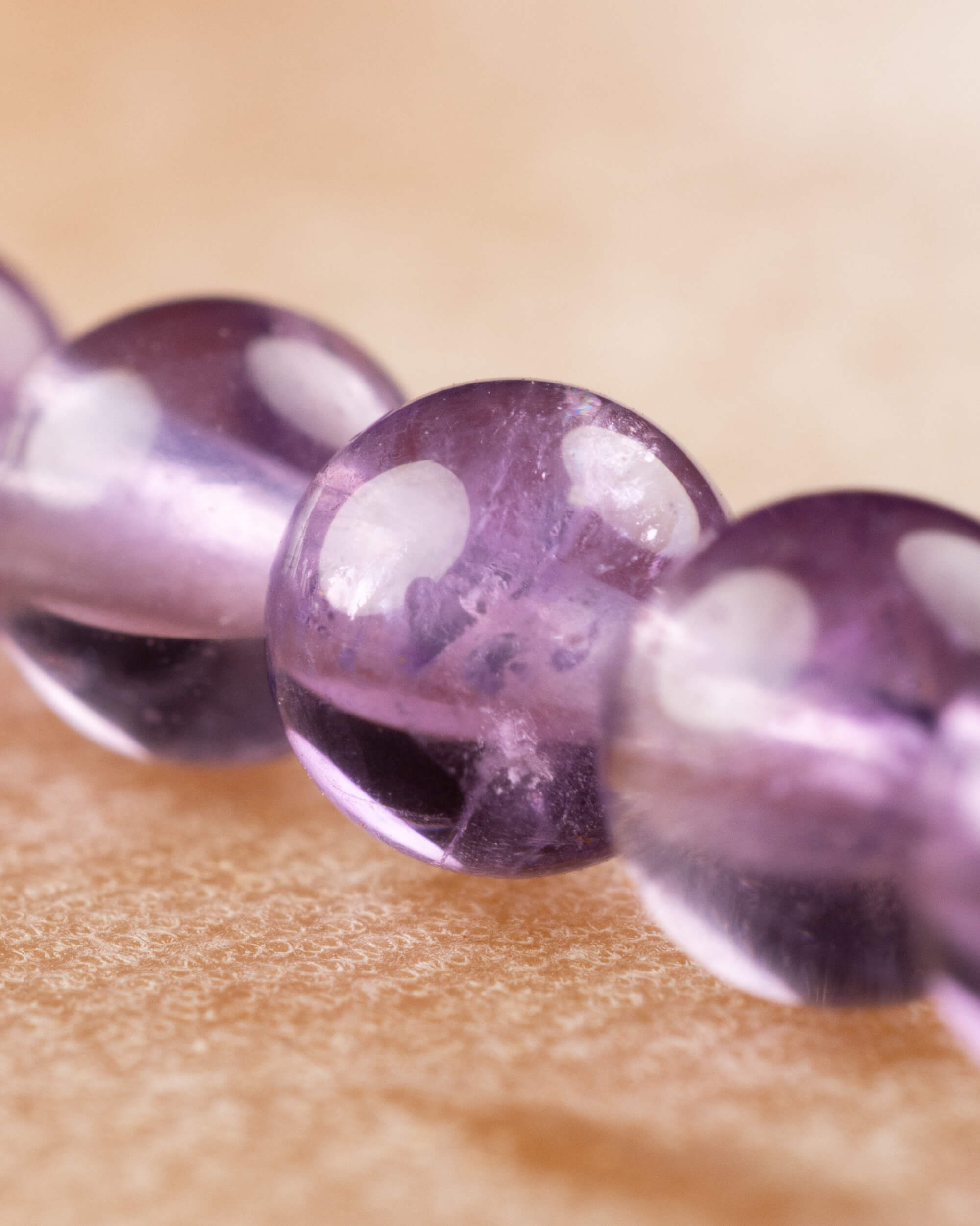 Pulsera de Amatista (4 mm)