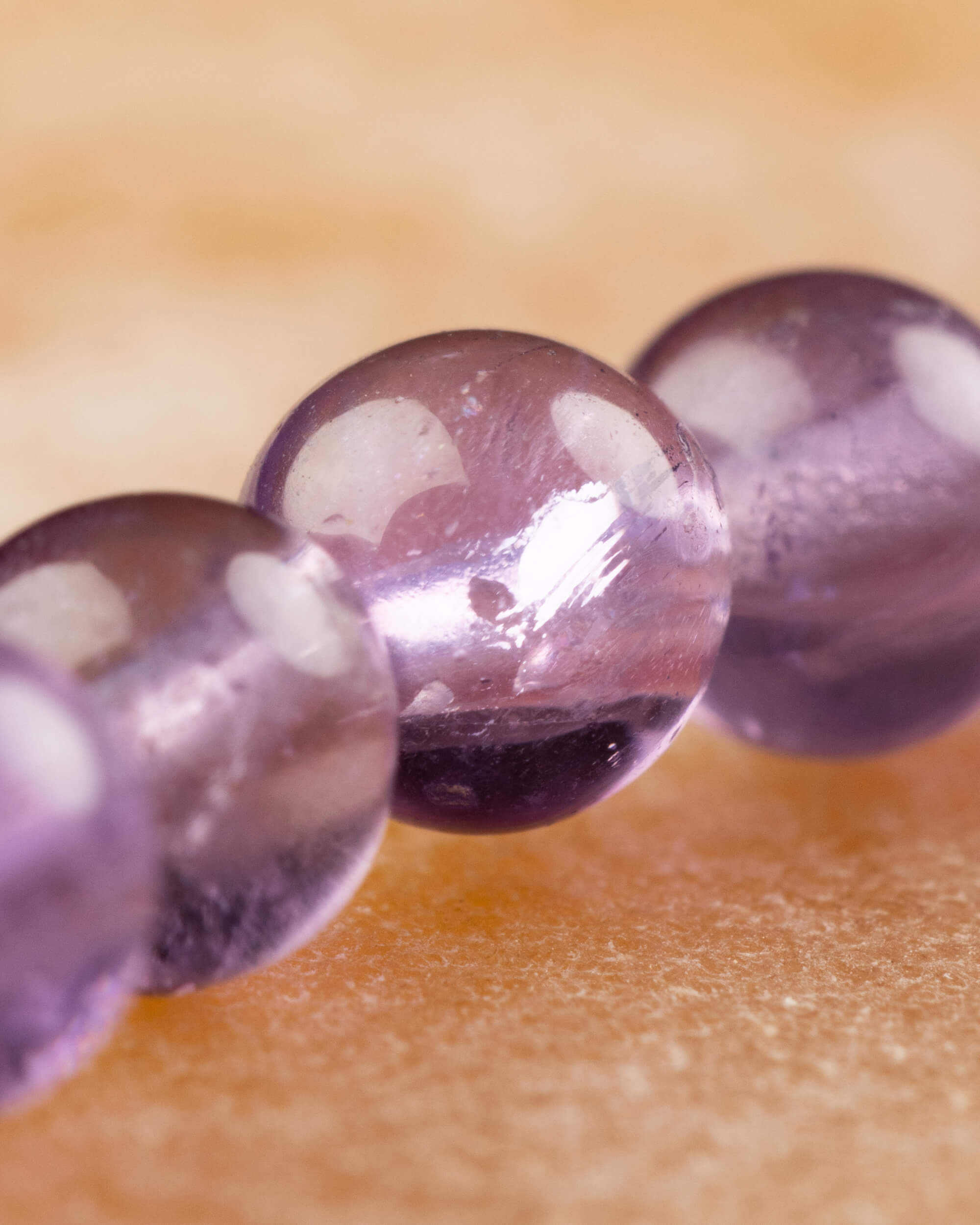 Pulsera de Amatista 4 mm - Percepción Sutil