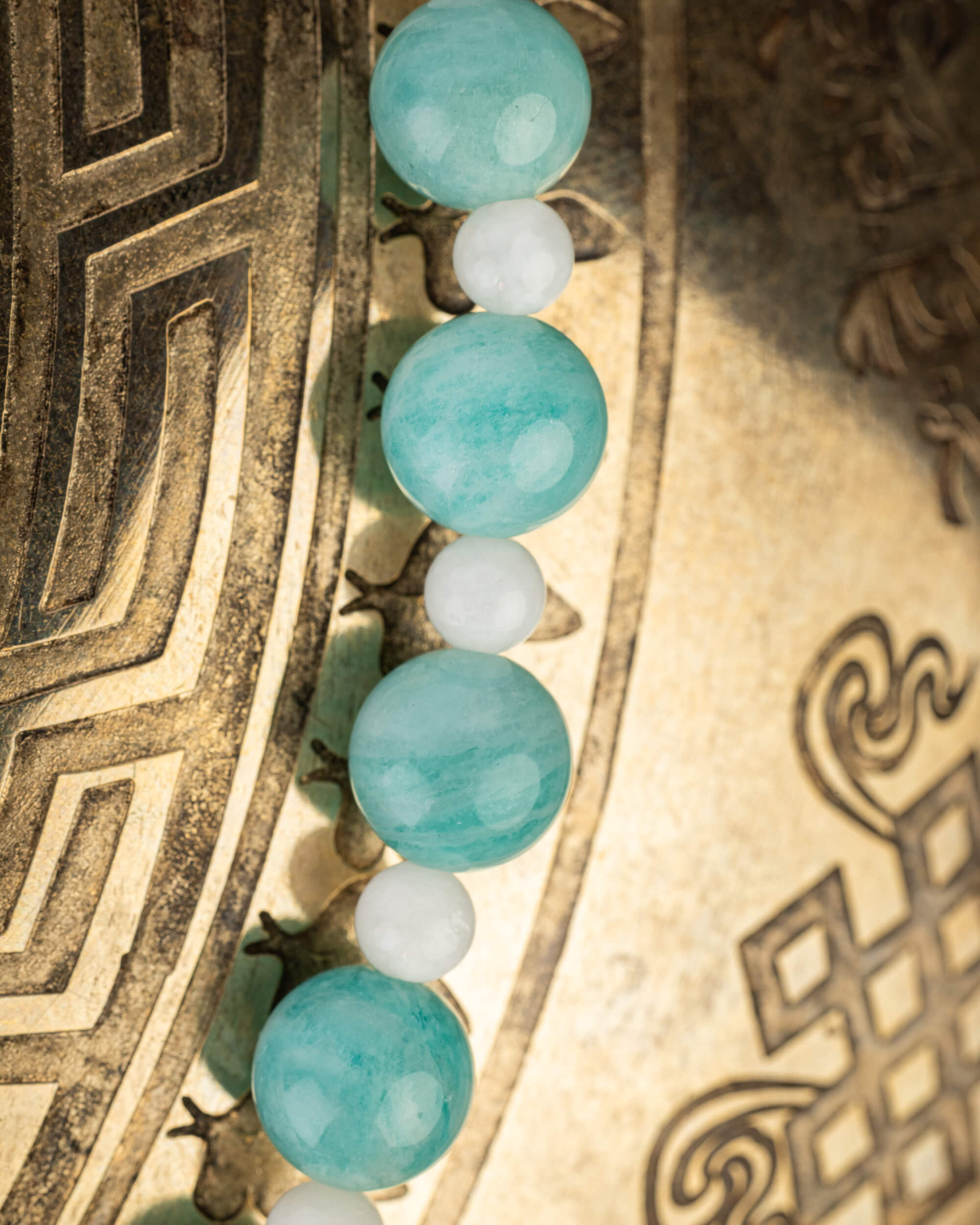 Codificador Collar "Jardín de Luna" 51 cm - Serenidad y Ciclos (Agesta)