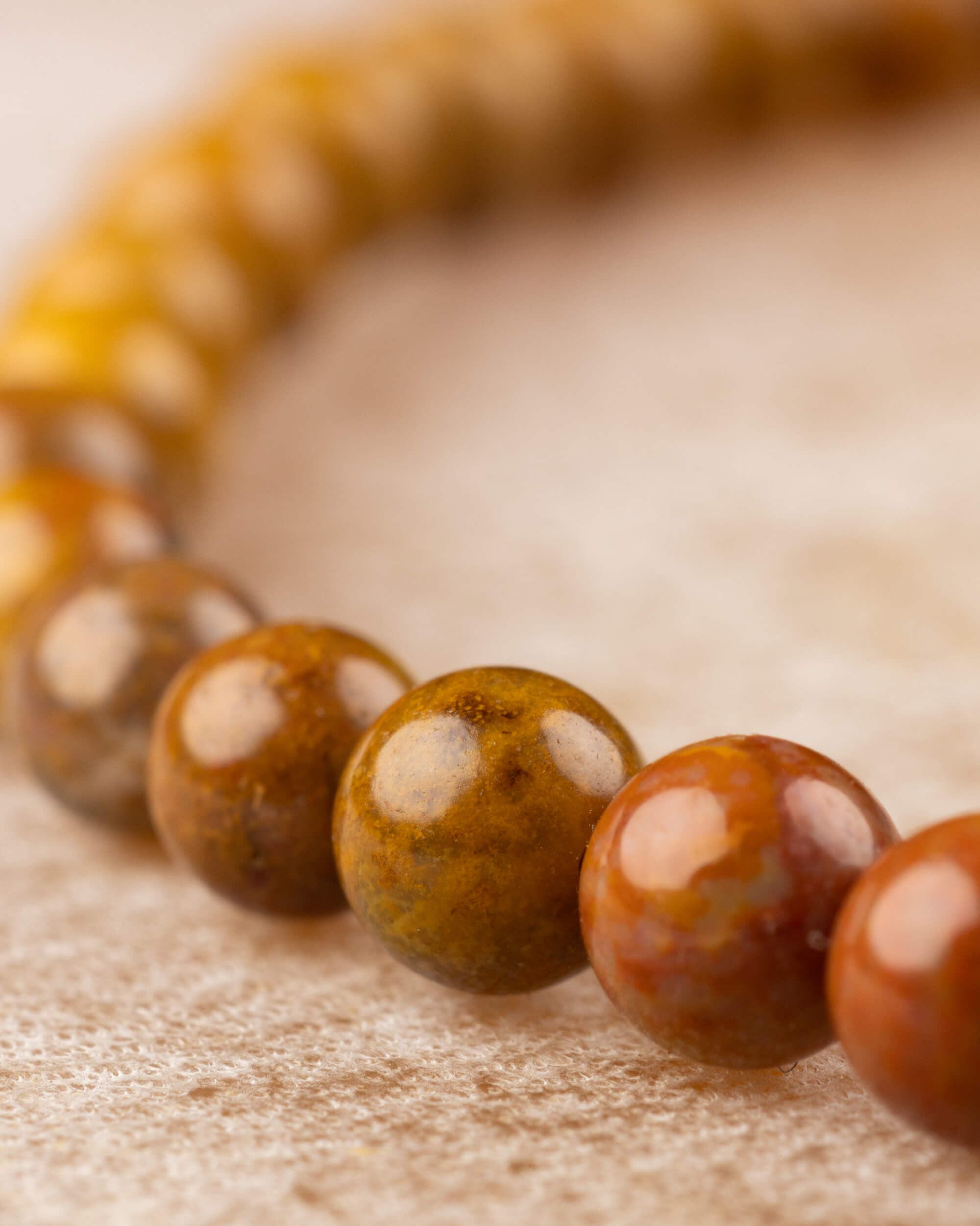 Pulsera de Jaspe Oceánico (4 mm)