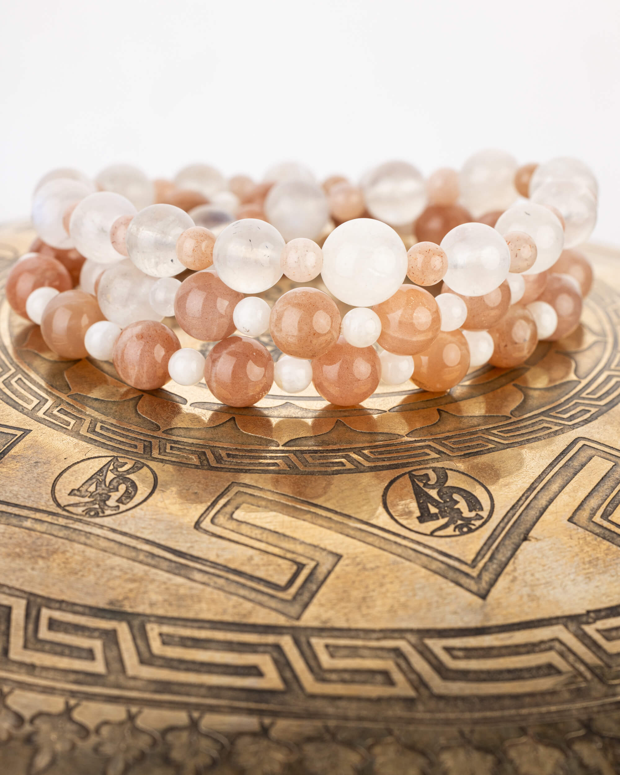 Codificador Collar "Danza Celestial" 54 cm - Armonía y Equilibrio (Agesta)