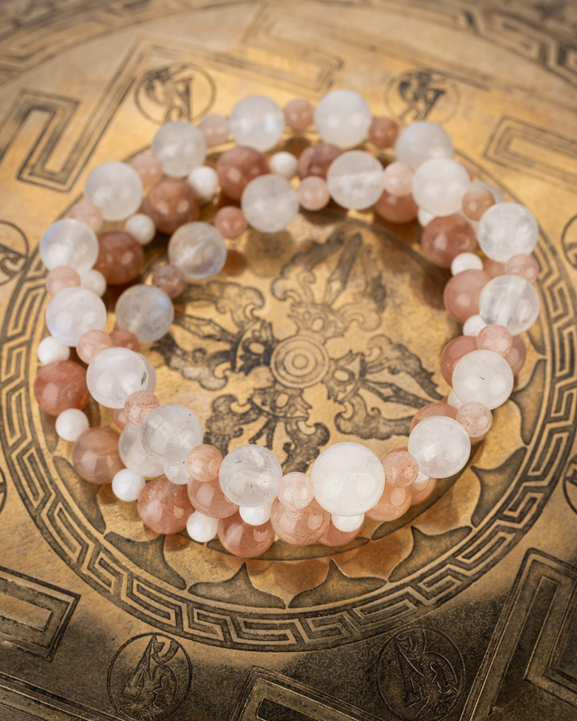 Codificador Collar "Danza Celestial" 54 cm - Armonía y Equilibrio (Agesta)