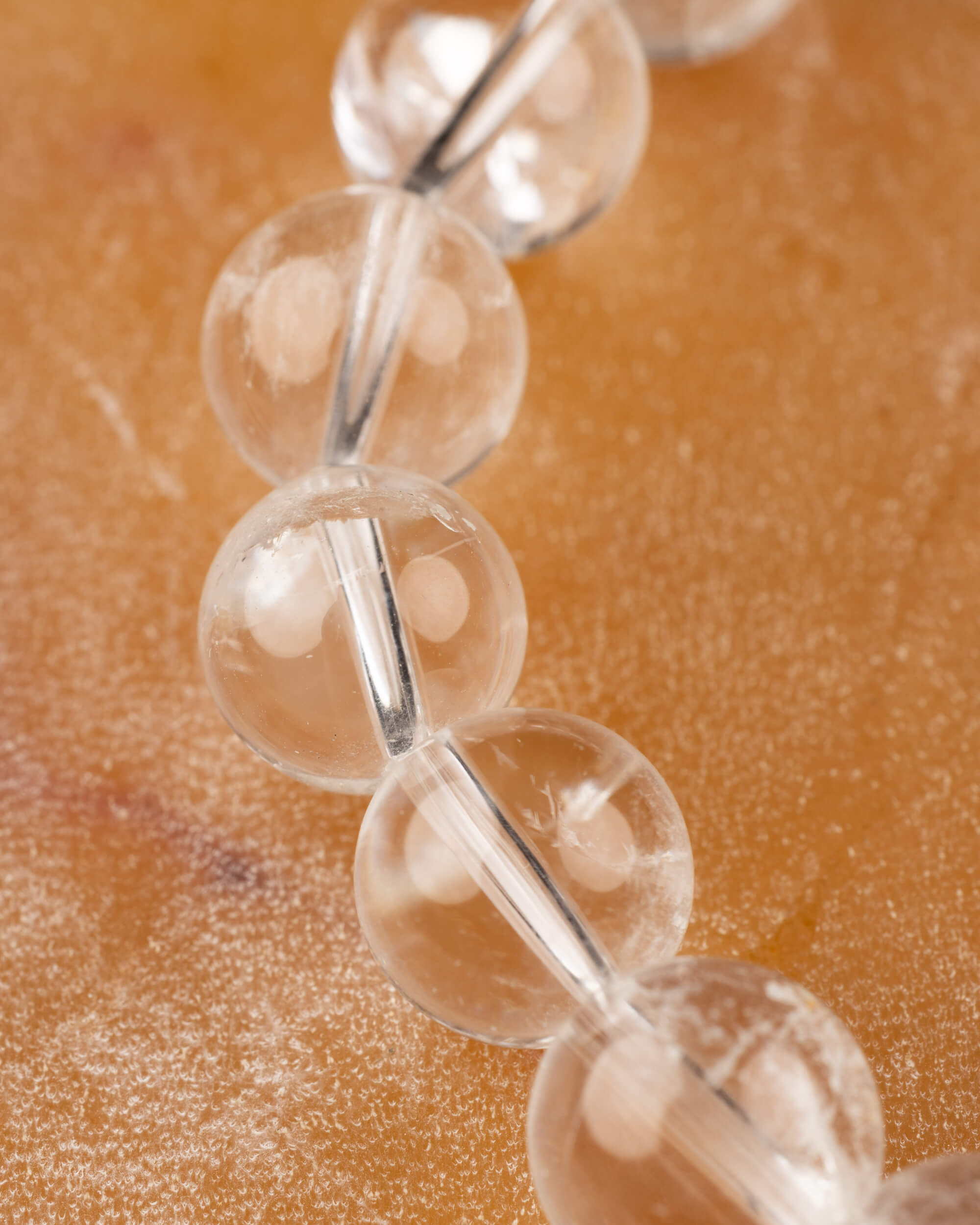 Pulsera de Turmalina Negra y Cuarzo Transparente 10 mm - Eje Anclado y Luz