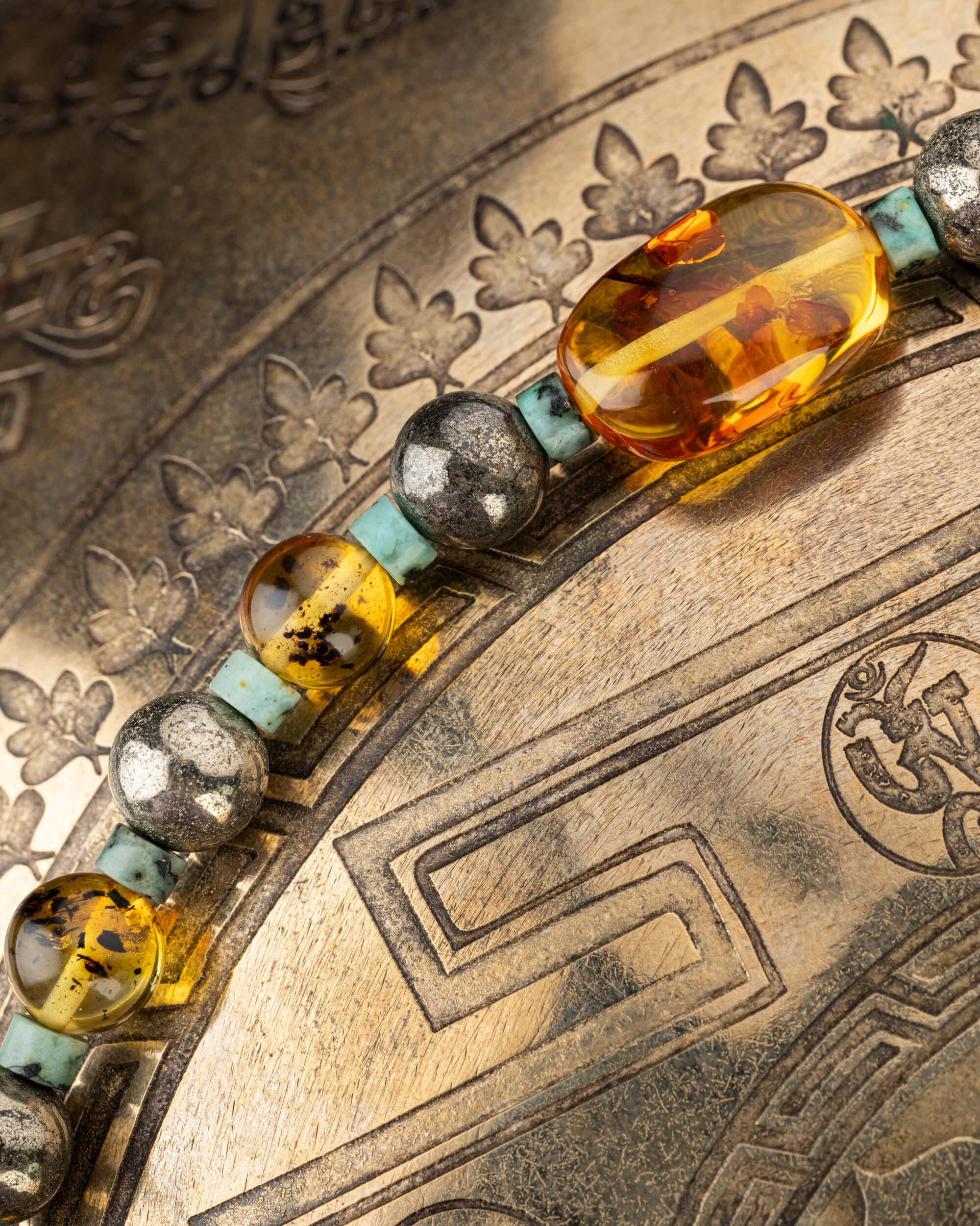 Codificador Collar "Guerrero Solar" 45 cm - Fuerza y Presencia (Agesta)