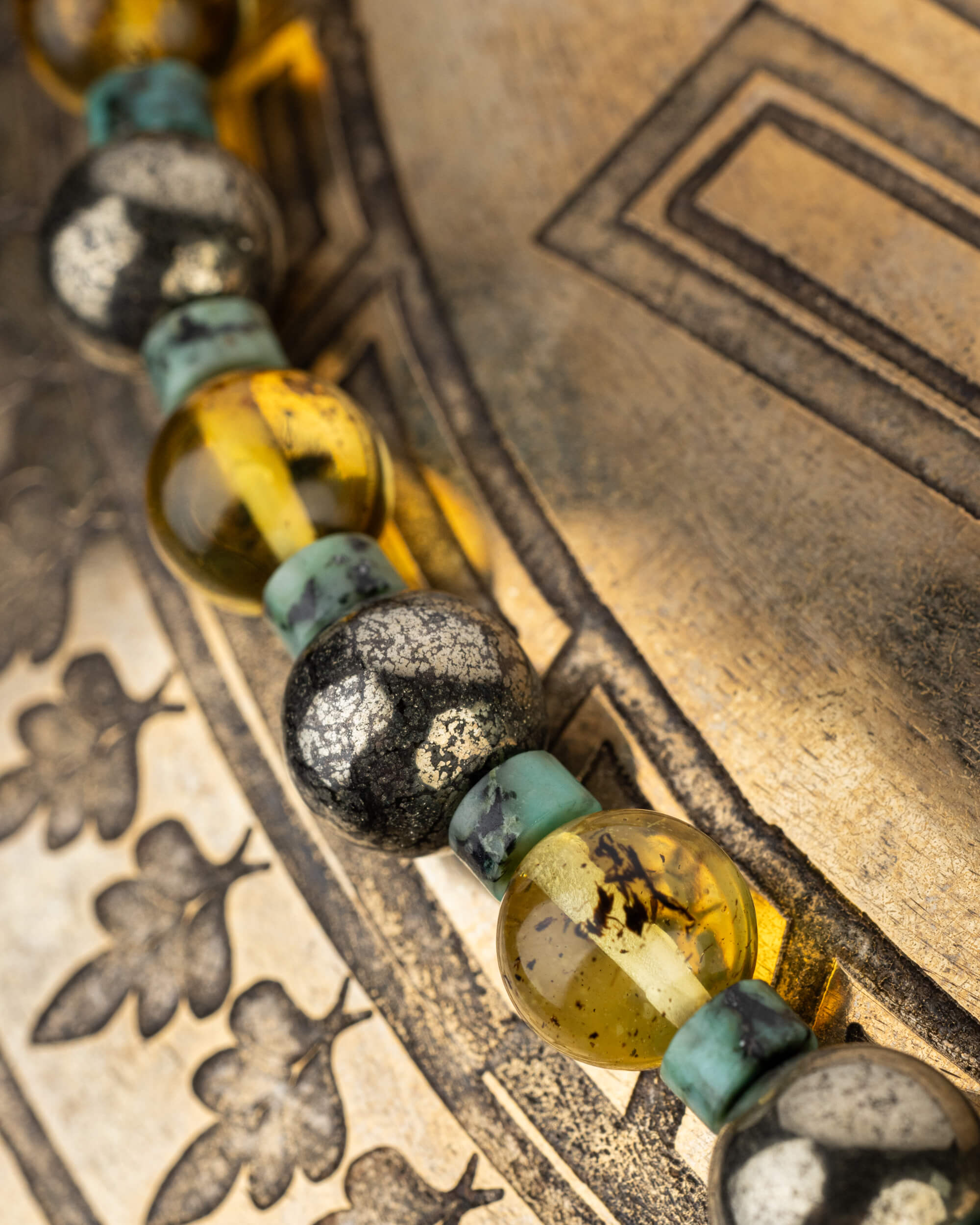 Codificador Collar "Guerrero Solar" 45 cm - Fuerza y Presencia (Agesta)