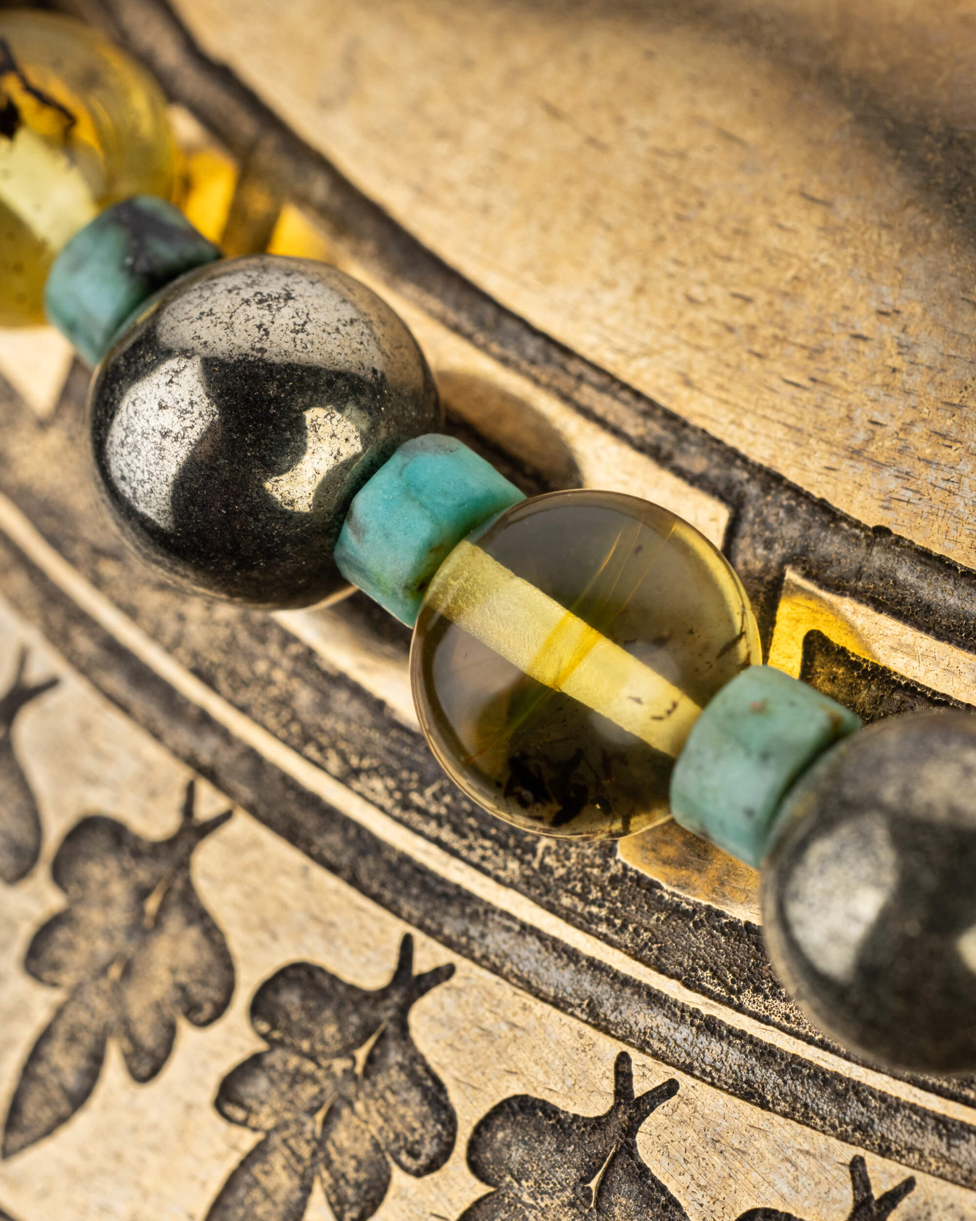 Codificador Collar "Guerrero Solar" 45 cm - Fuerza y Presencia (Agesta)