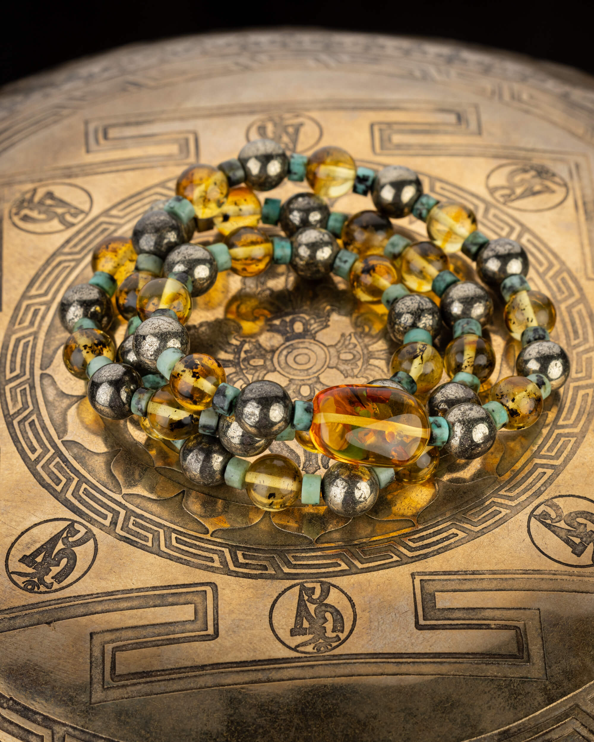 Codificador Collar "Guerrero Solar" 45 cm - Fuerza y Presencia (Agesta)